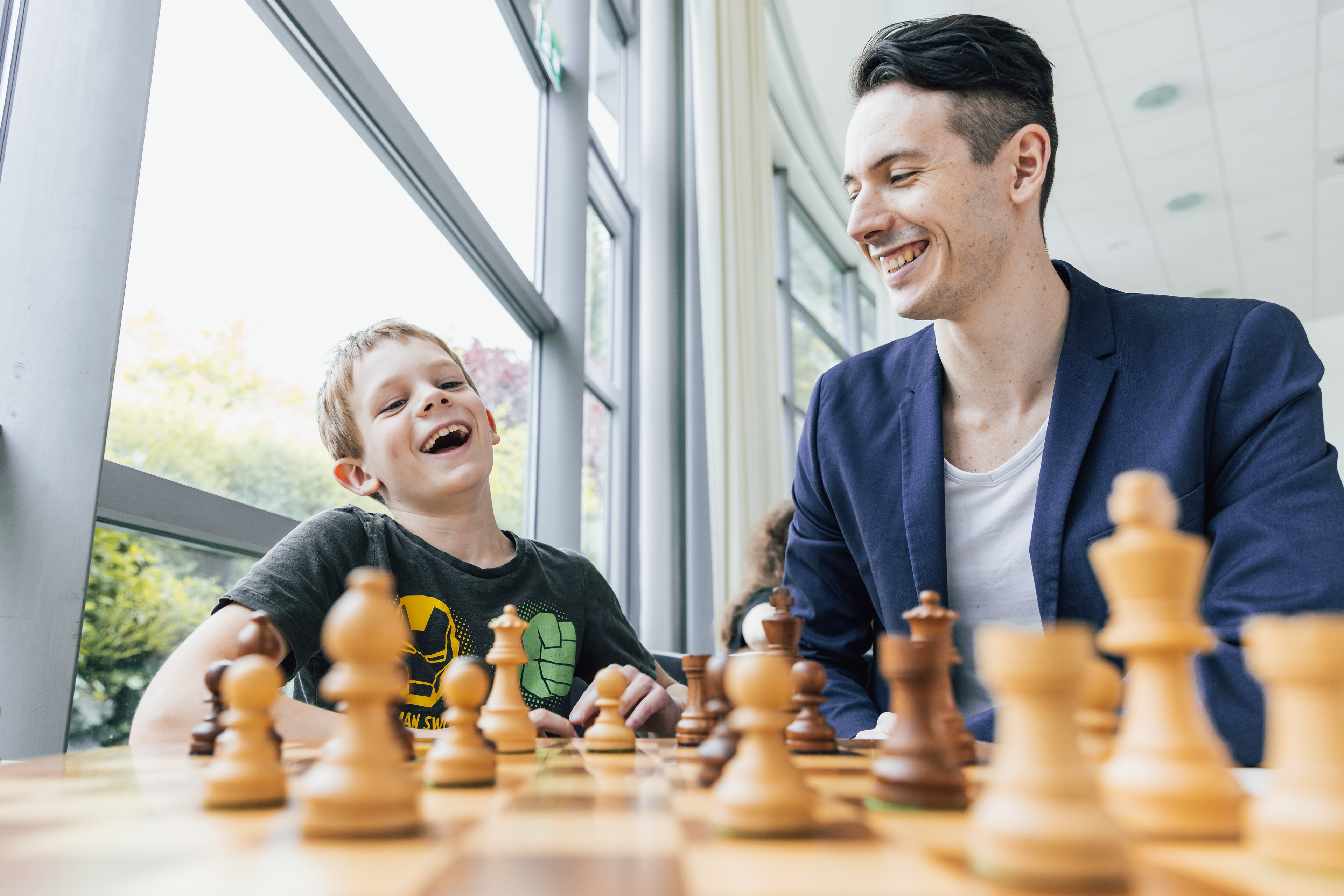 Schach GM Niclas Huschenbeth