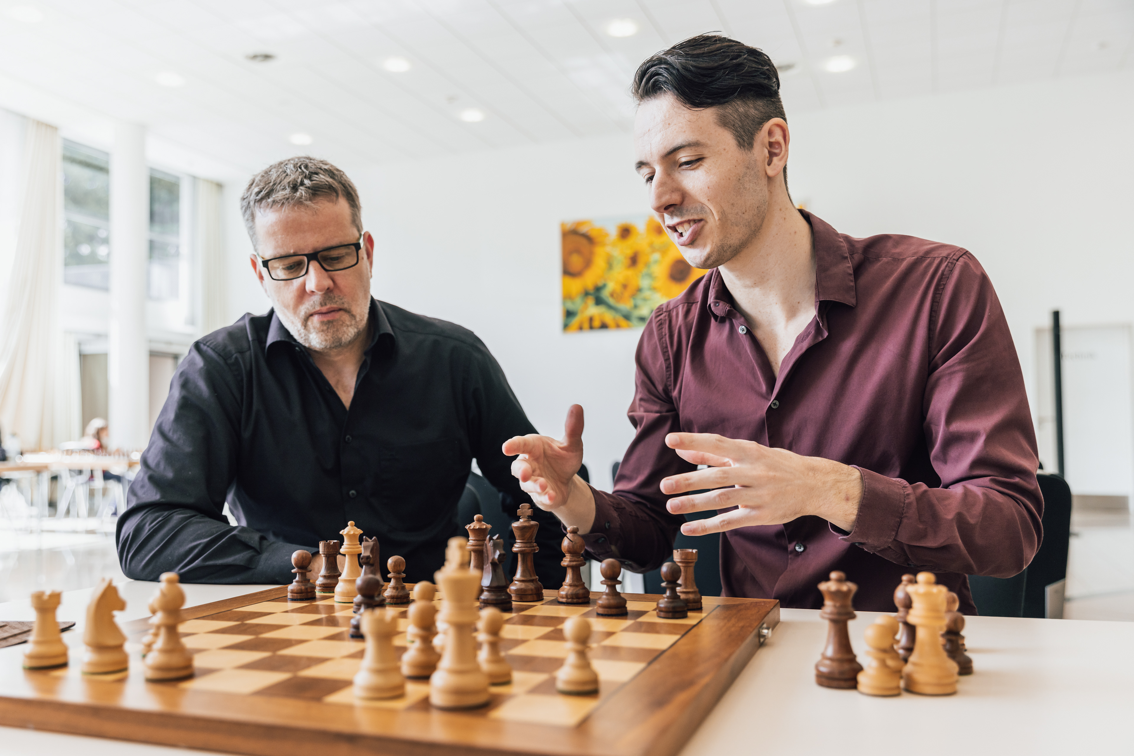 Schach GM Niclas Huschenbeth