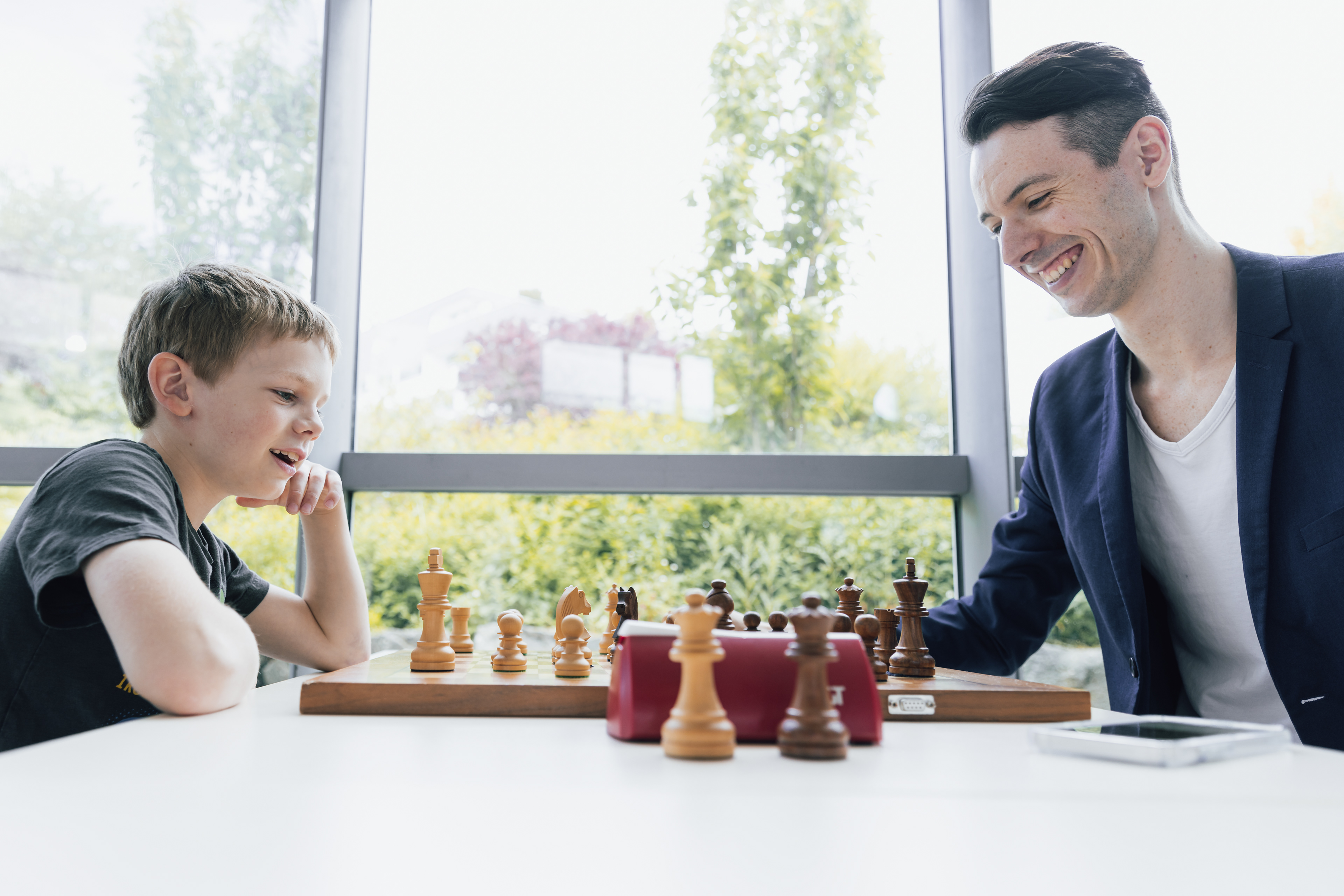 Schach GM Niclas Huschenbeth