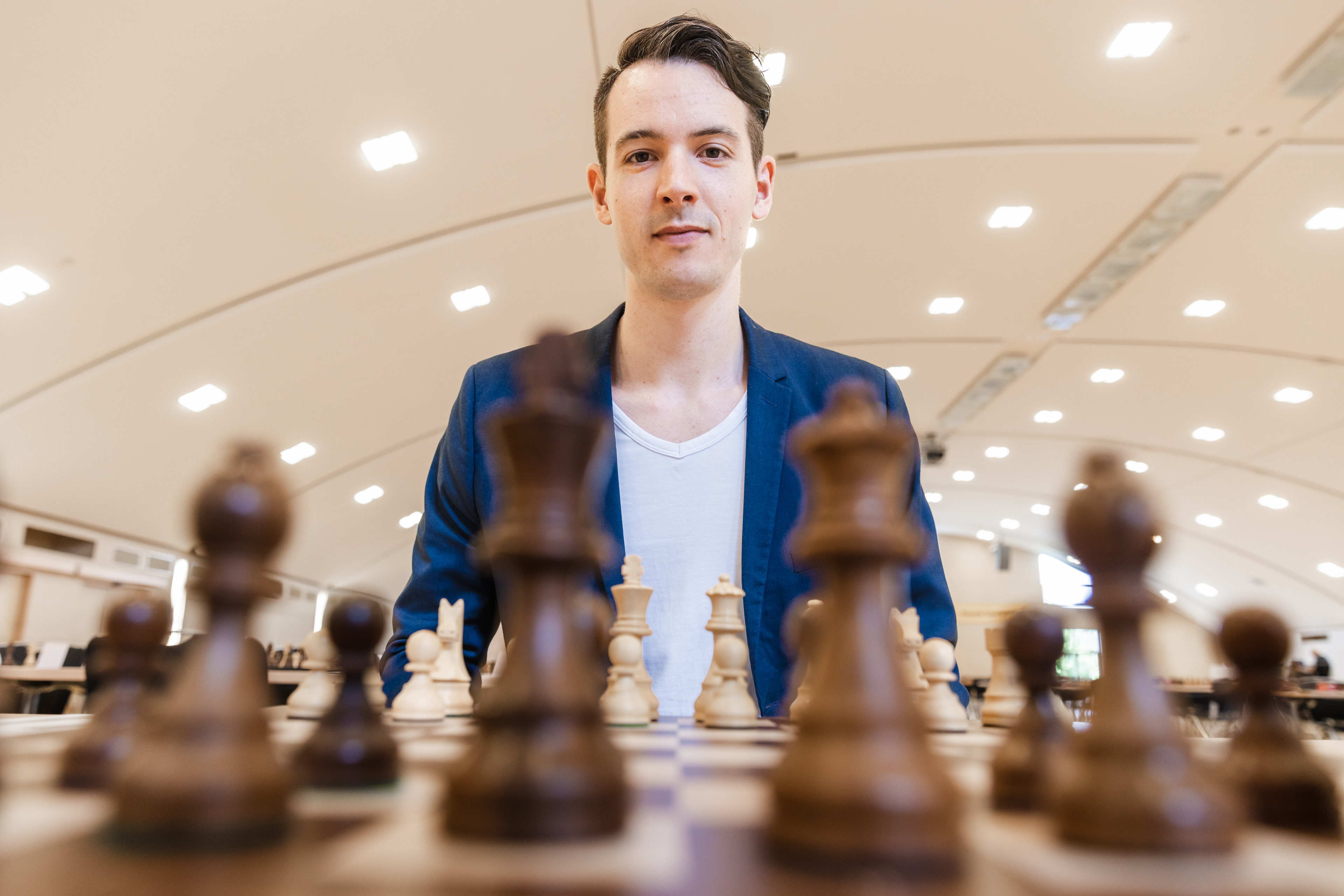 Schach GM Niclas Huschenbeth