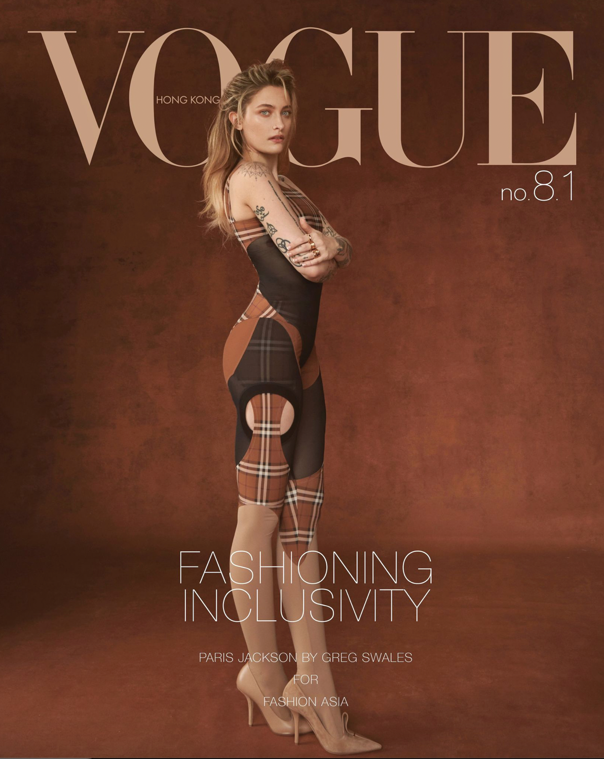Paris Jackson for Vogue Hong Kong styled by Danyul Brown