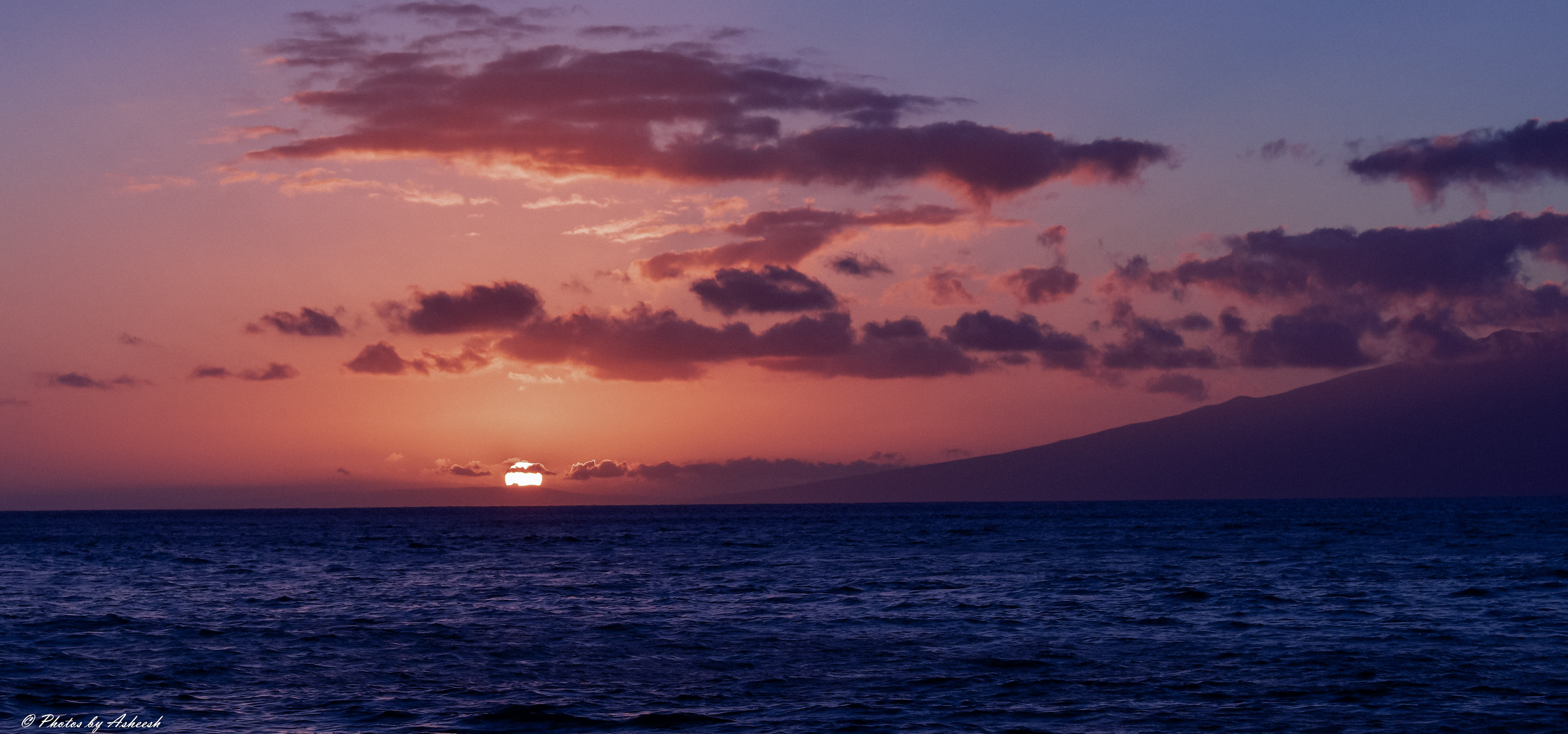 A classic Maui Sunset