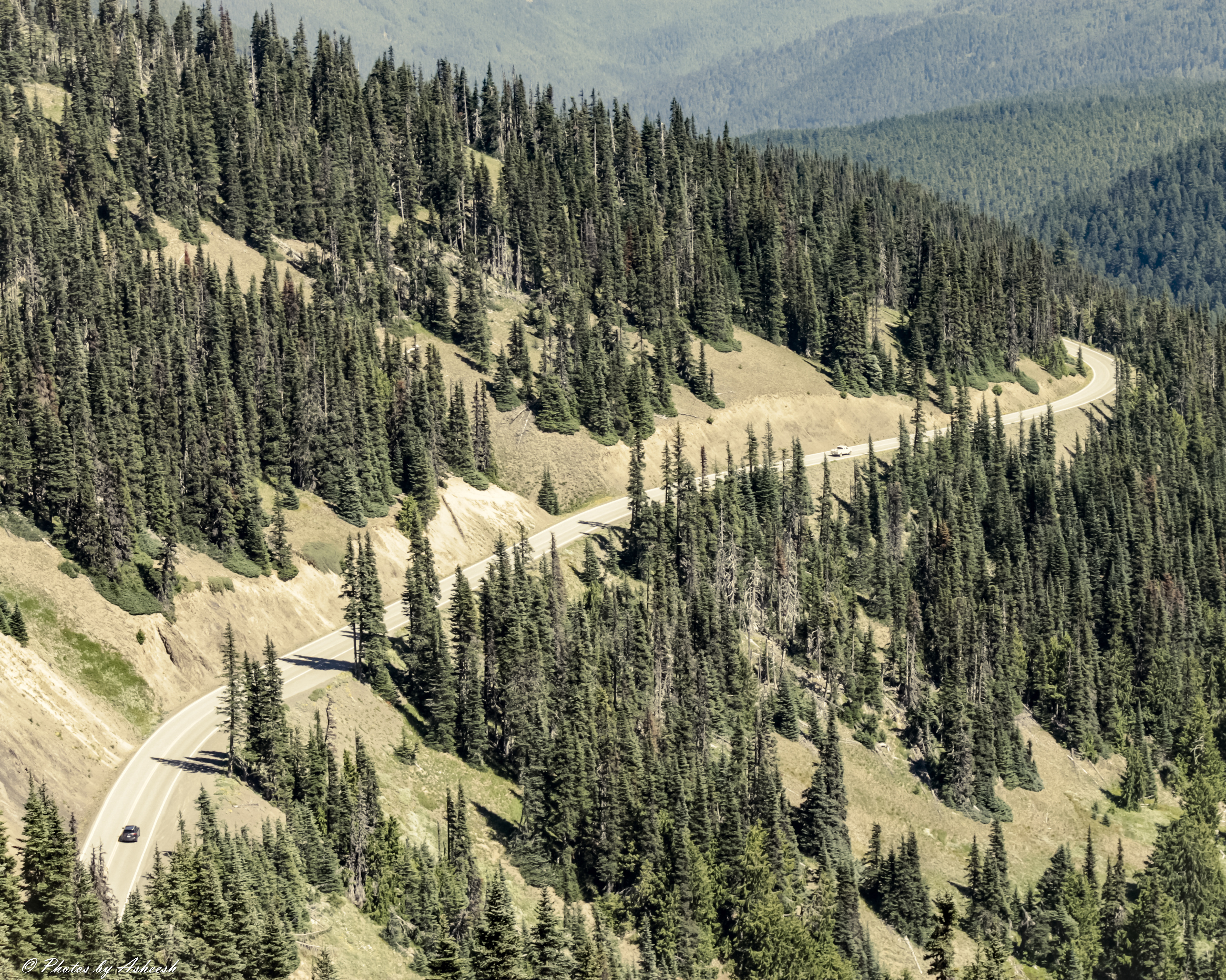 Road to Hurricane Ridge
