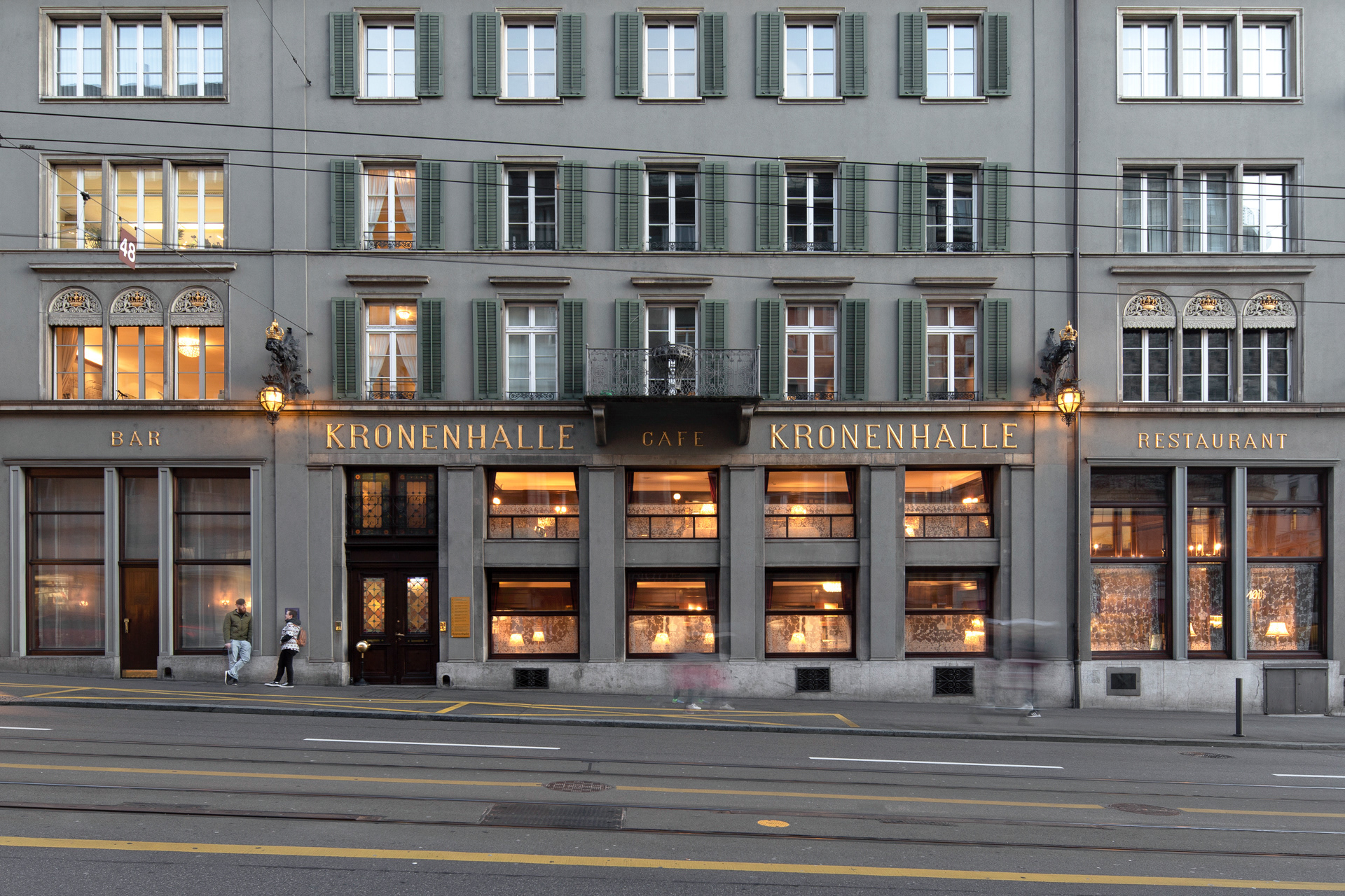 bar und restaurant kronenhalle zürich