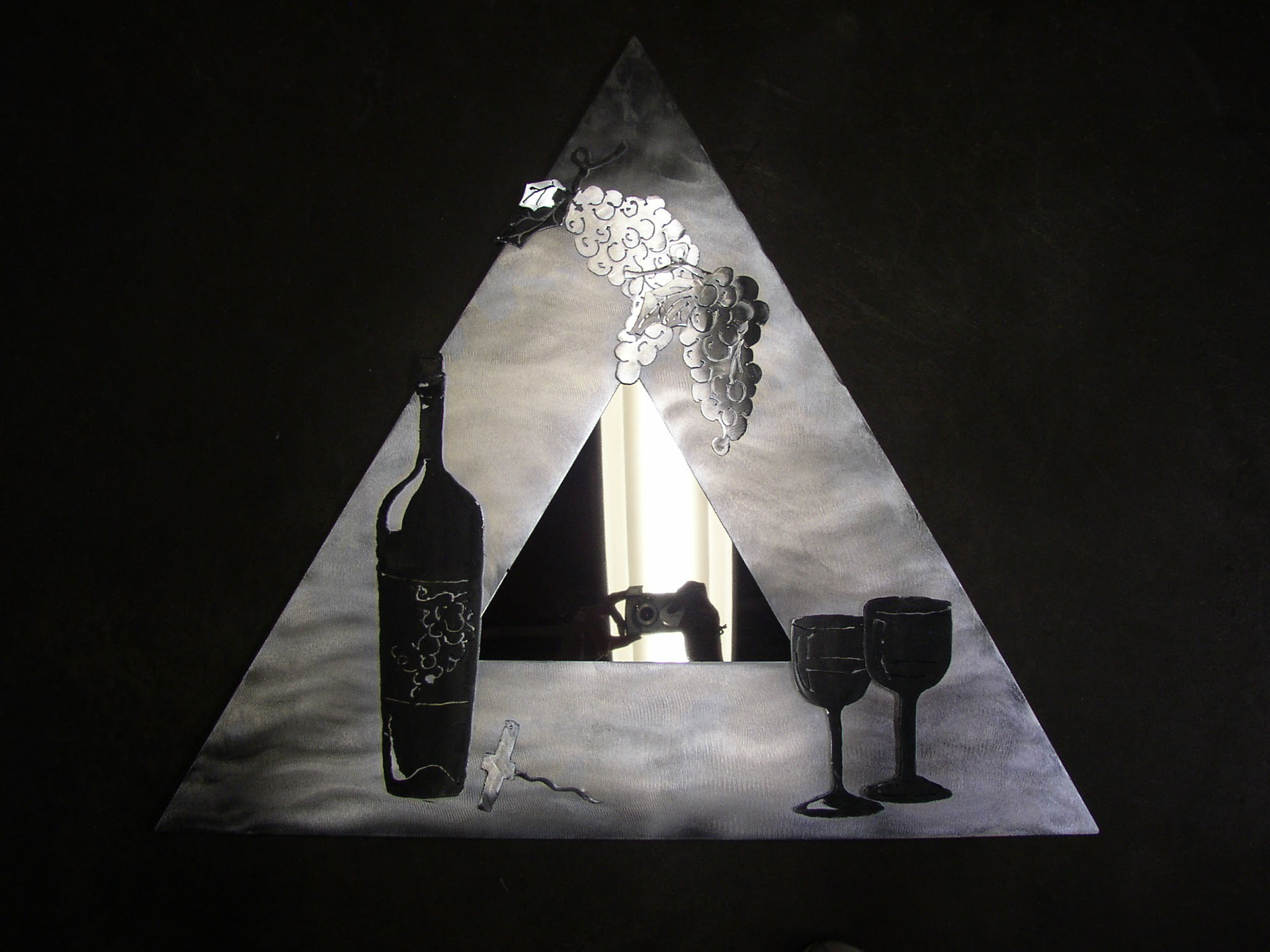 Metal Mirror Art