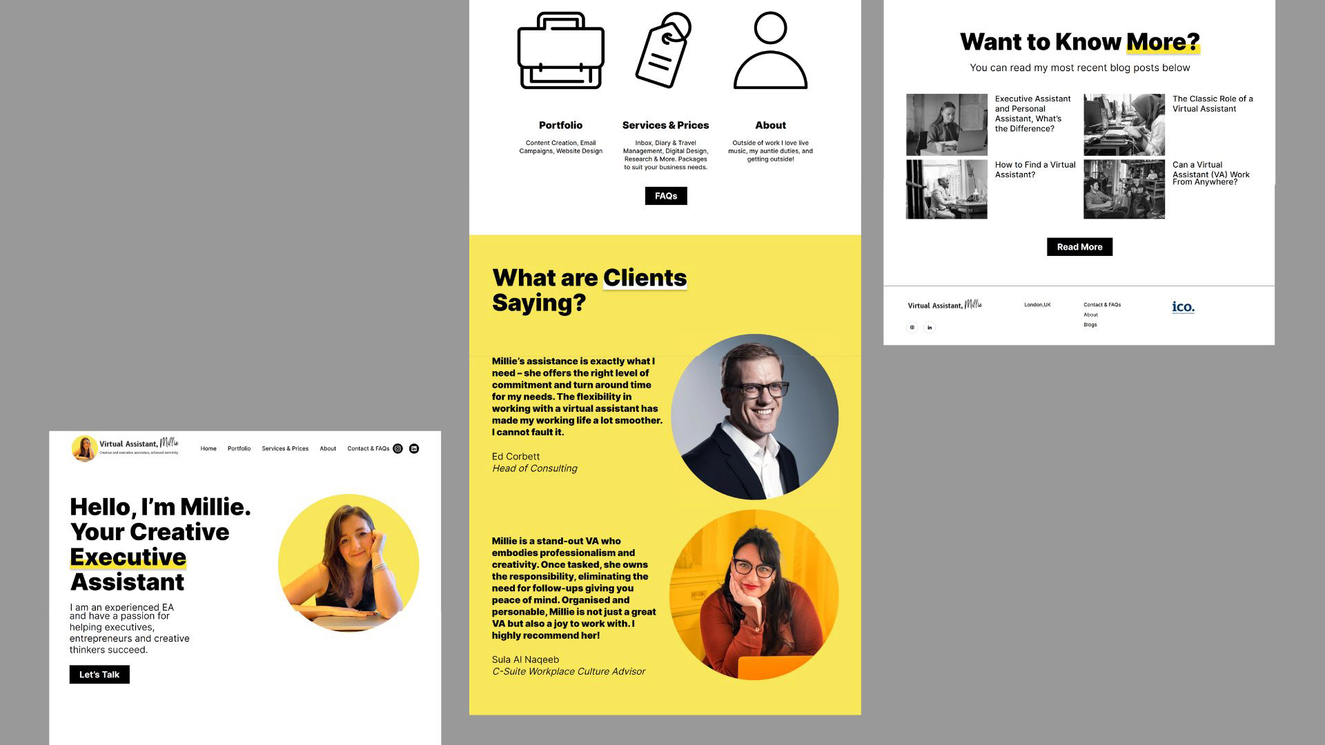 Home page