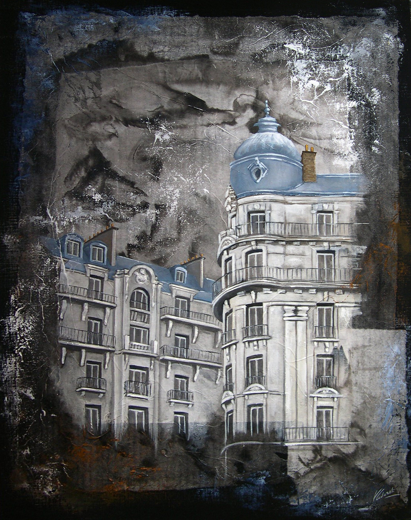 Façade V - Format 30F (92x73 cm)