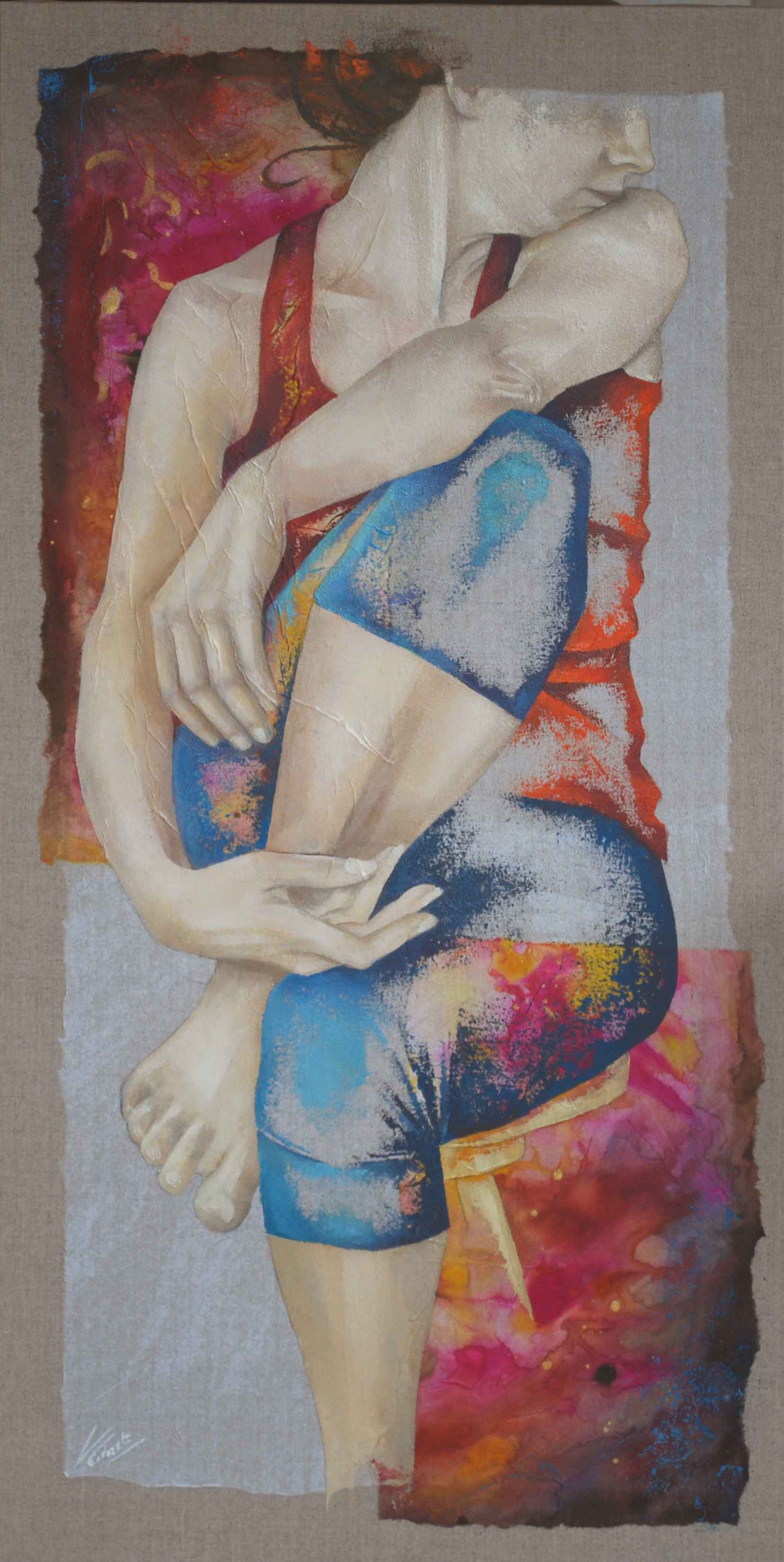 Introspection I - Format 100x50 cm