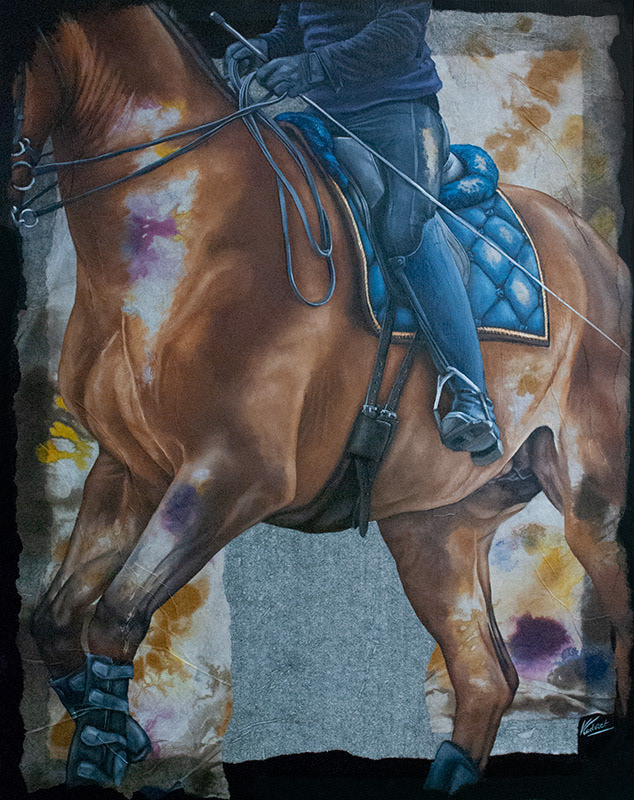 Équidé III- Format 30F (92 x 73 cm)
