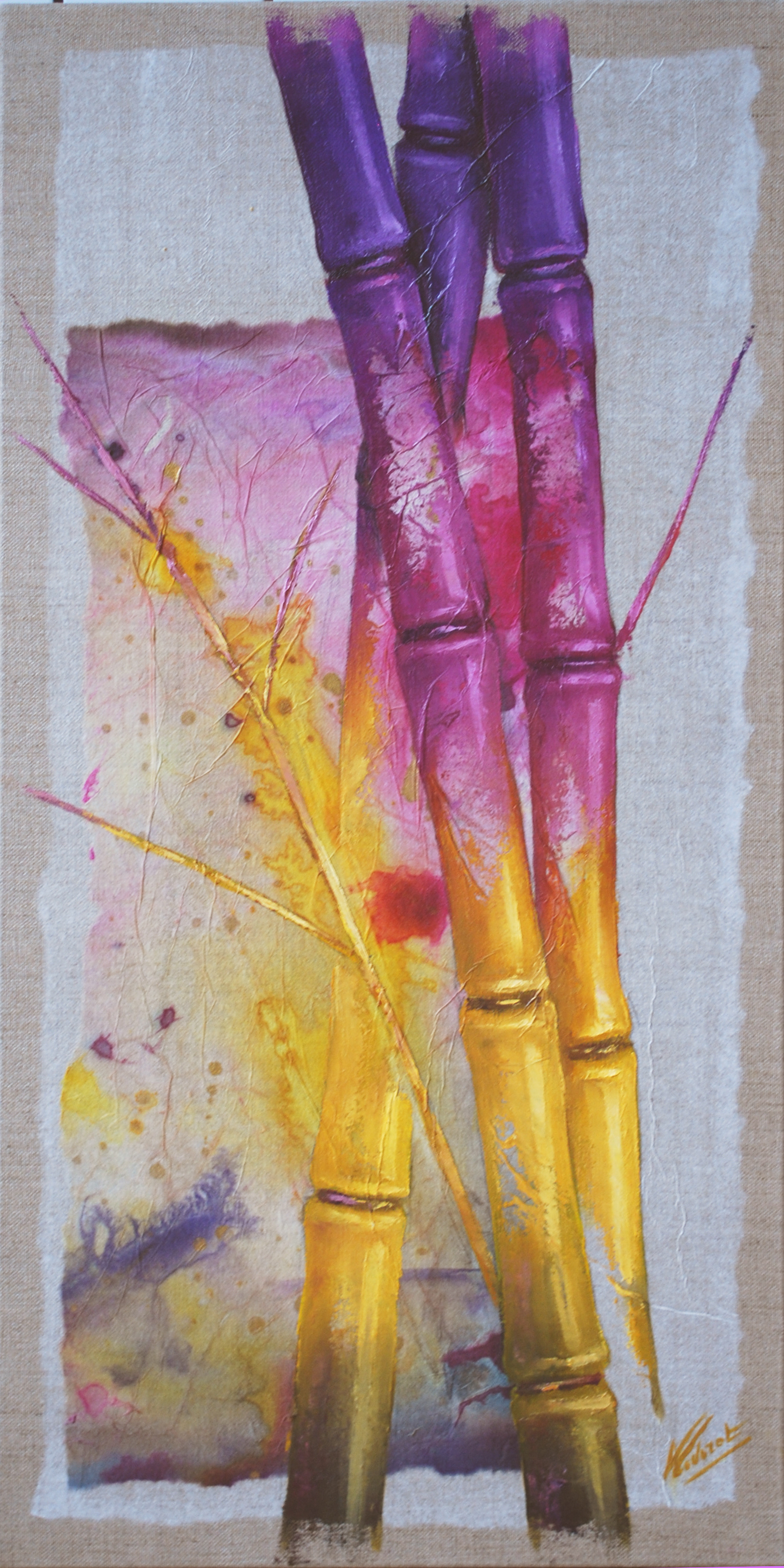 Bambou VII - Format 60x30cm