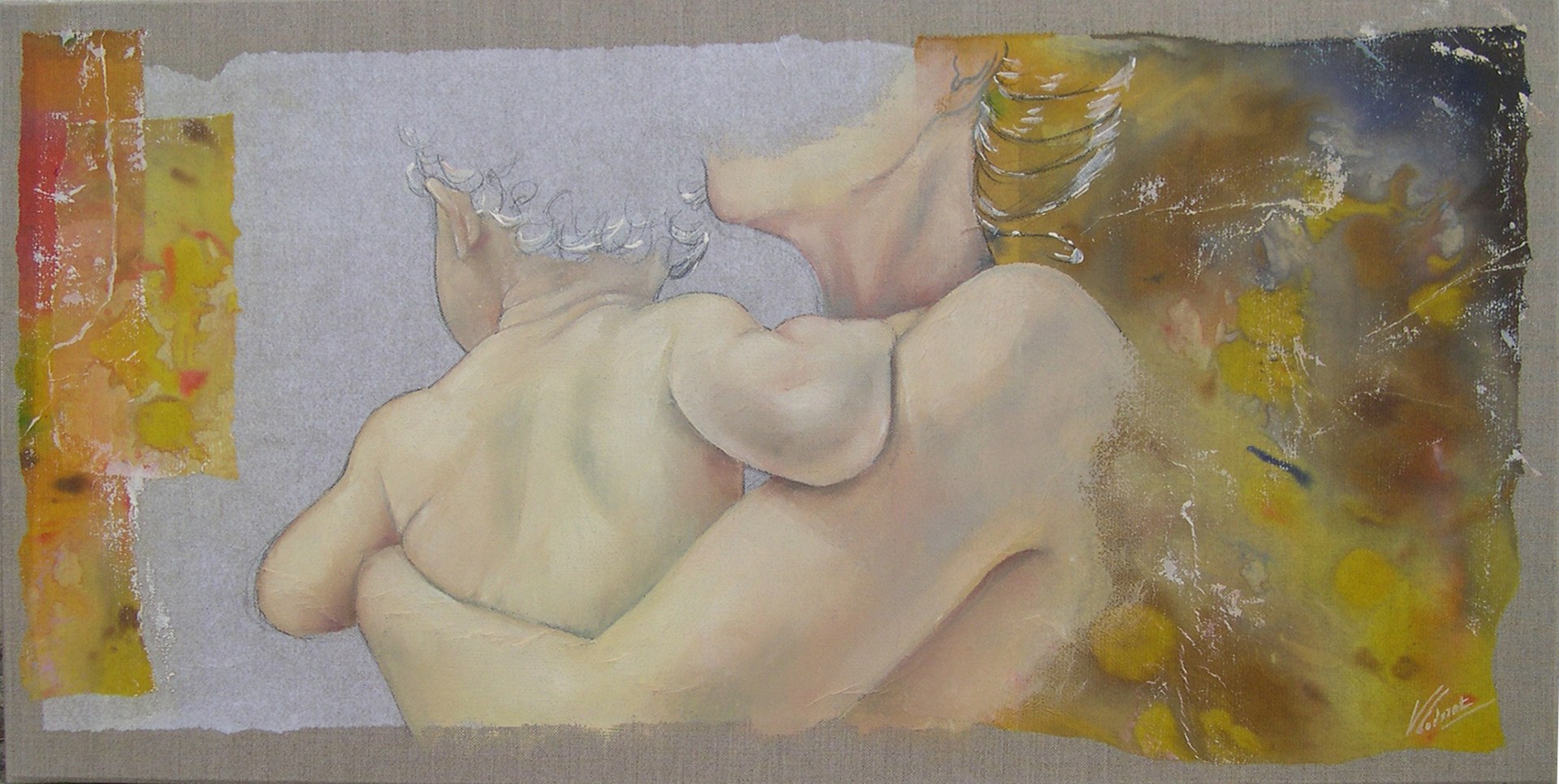 Maternité V - Format 40x80 cm