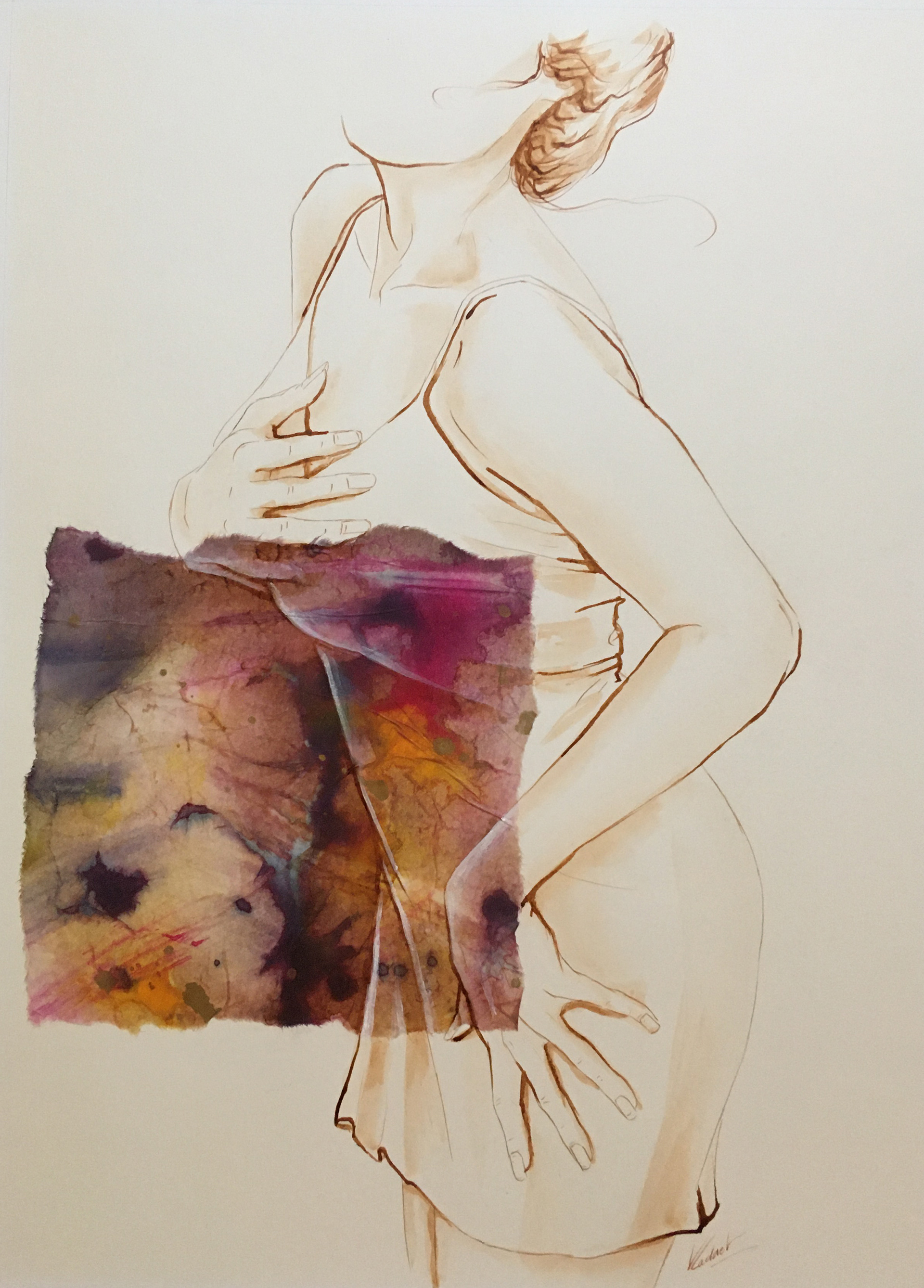 Femme I - Format 65x50 cm