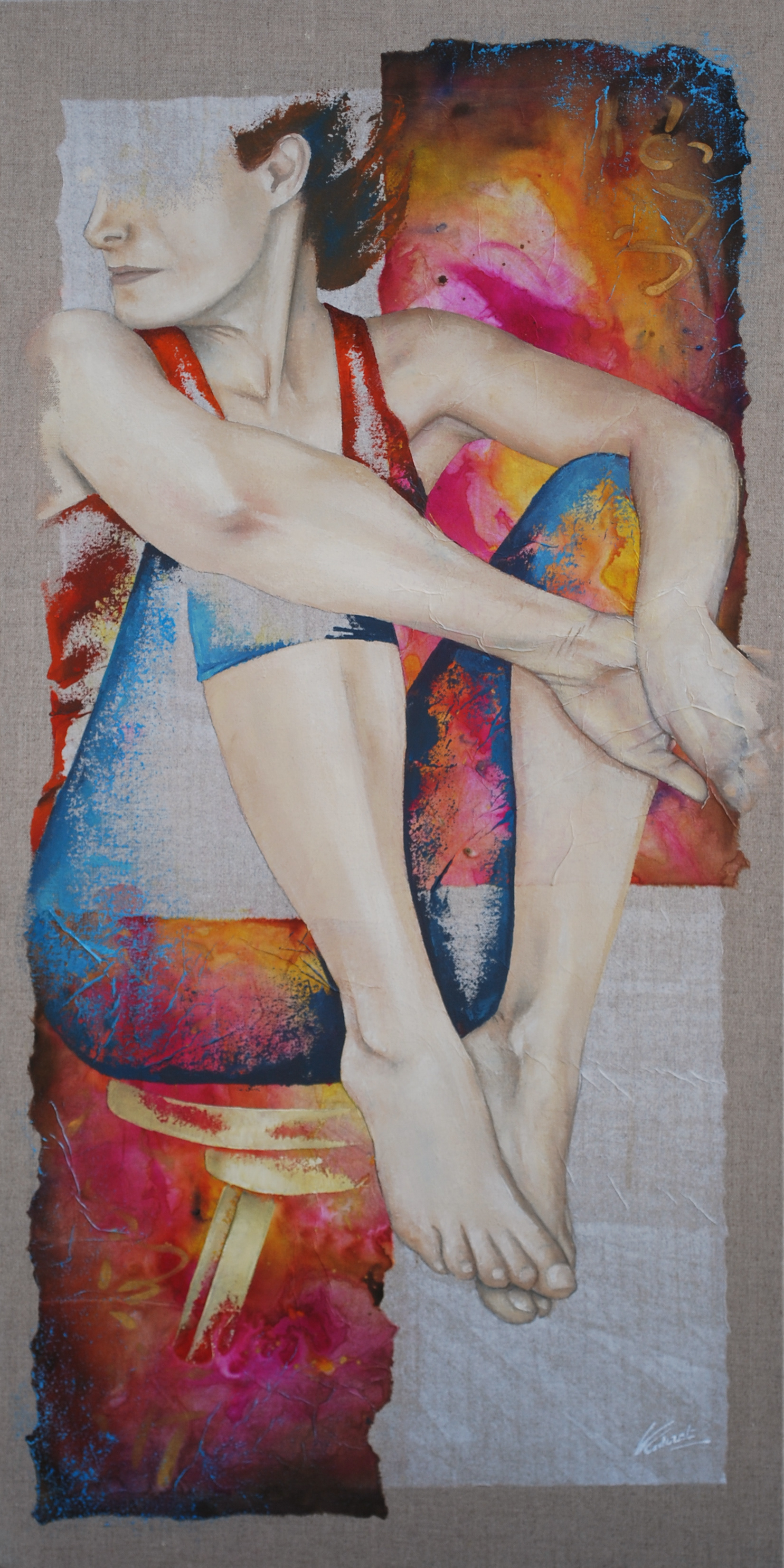 Introspection II - Format 100x50 cm