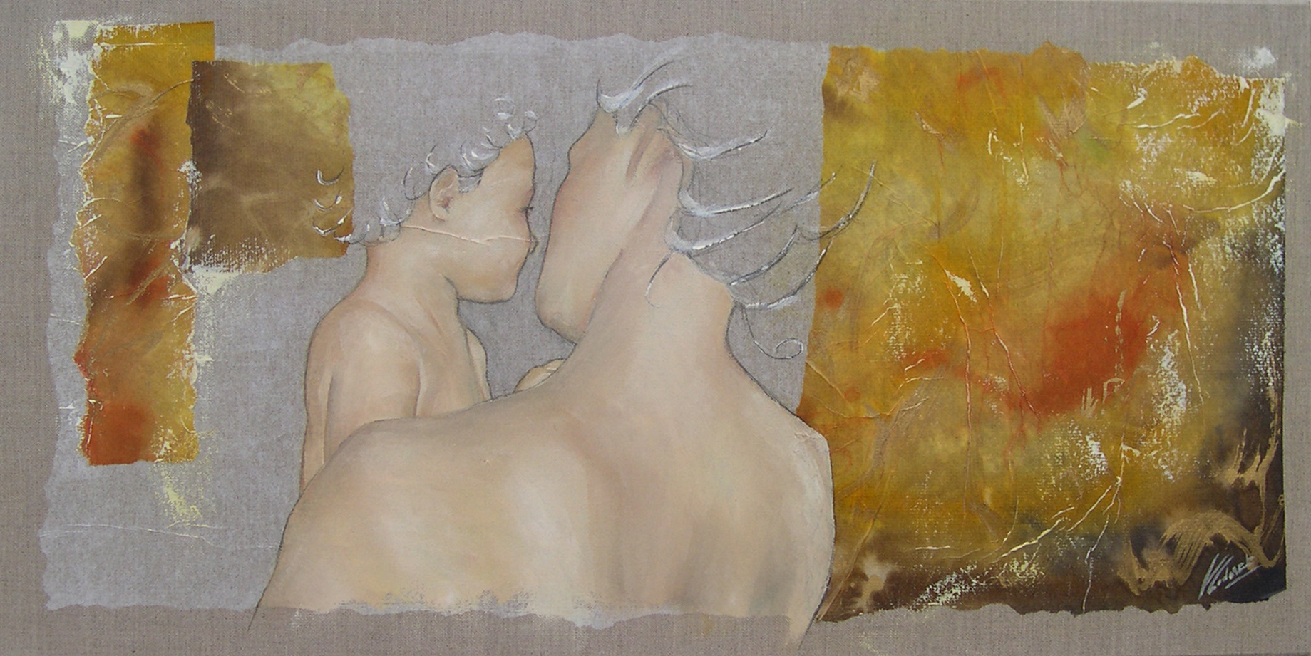 Maternité IV - Format 40x80 cm