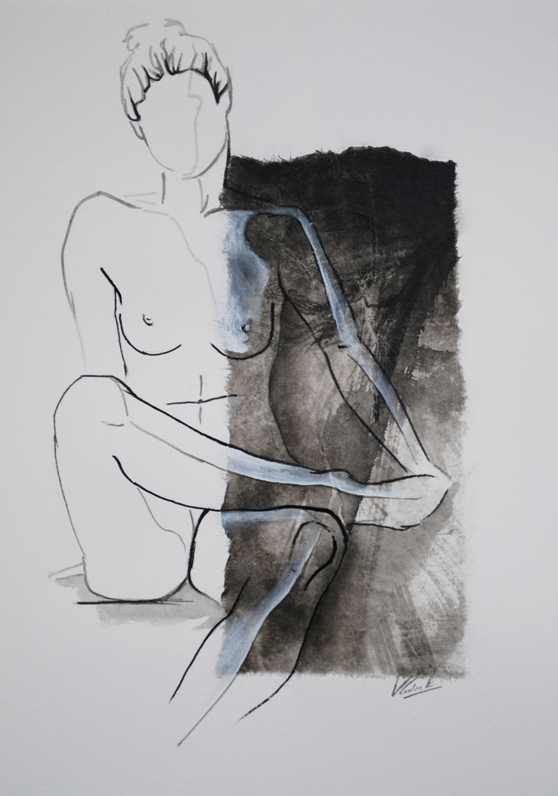 Céleste - Format 40x30 cm