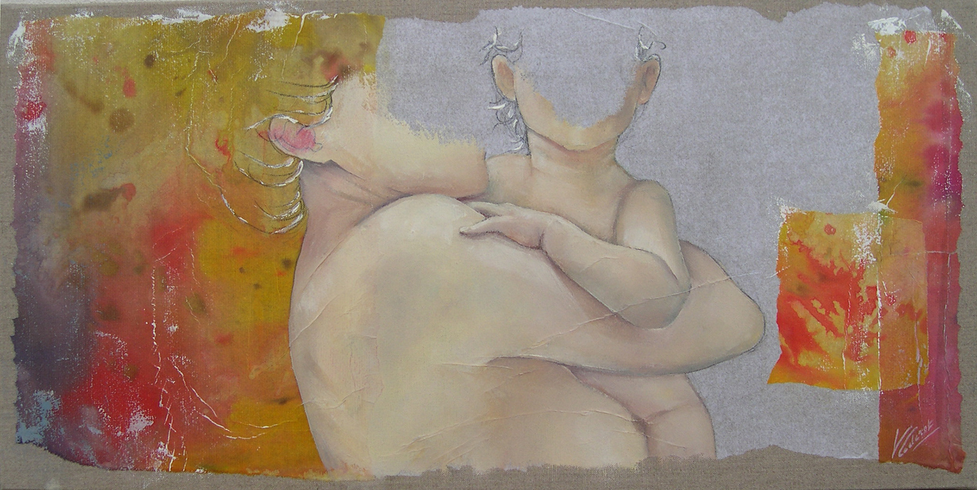 Maternité VI - Format 40x80 cm