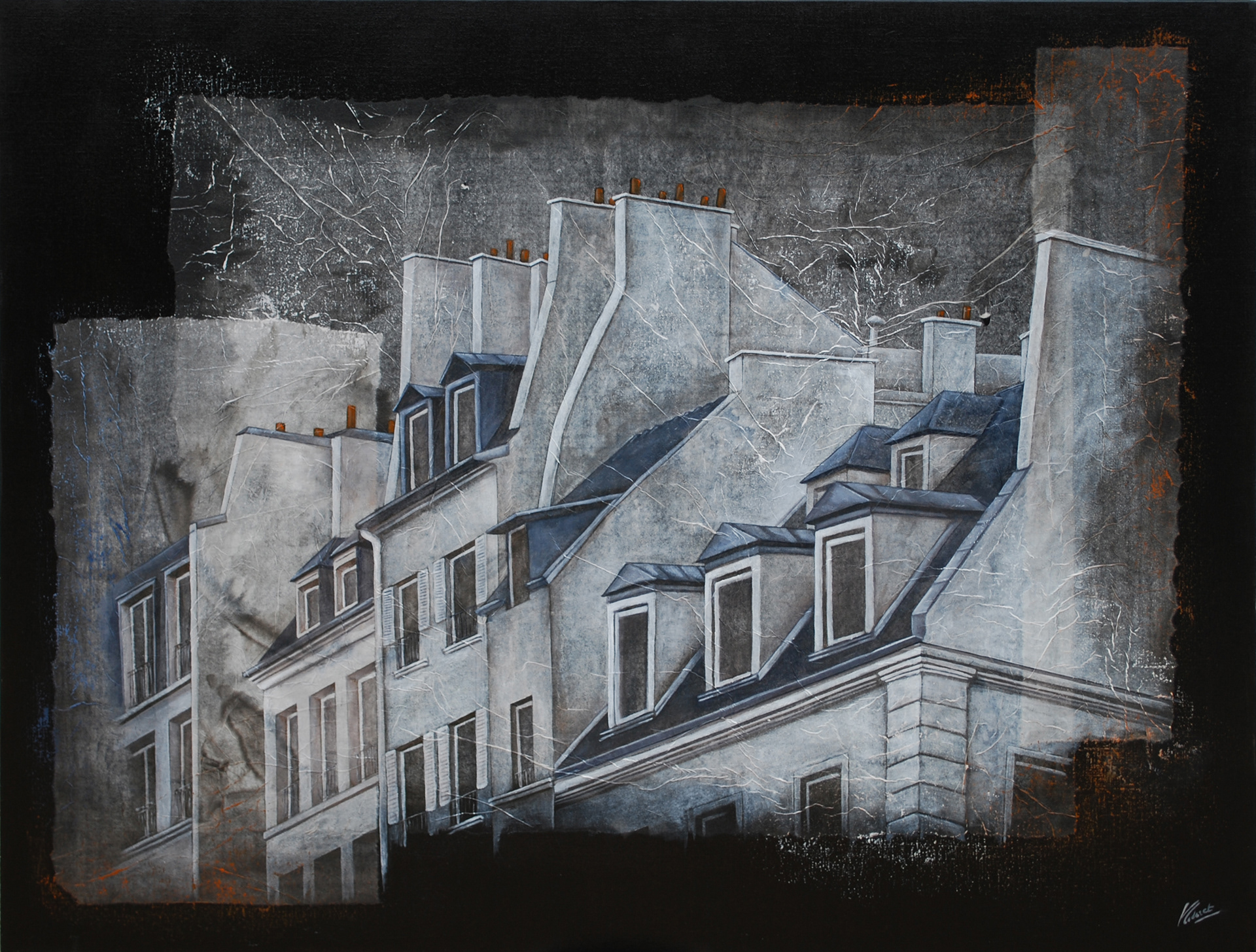 Façade XI - Format 50F (89x116 cm)
