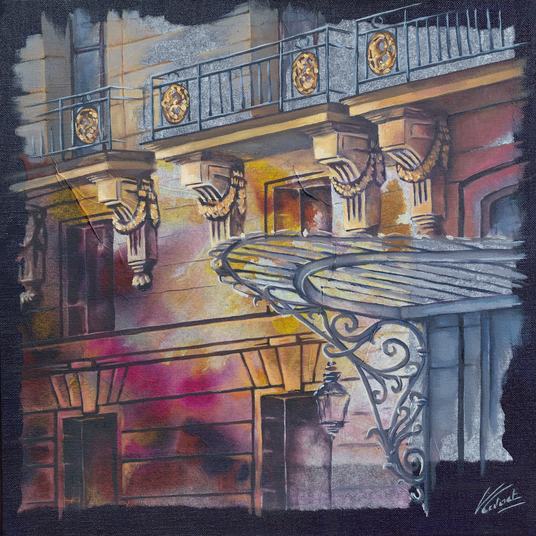 Orsay I - Format 40x40 cm