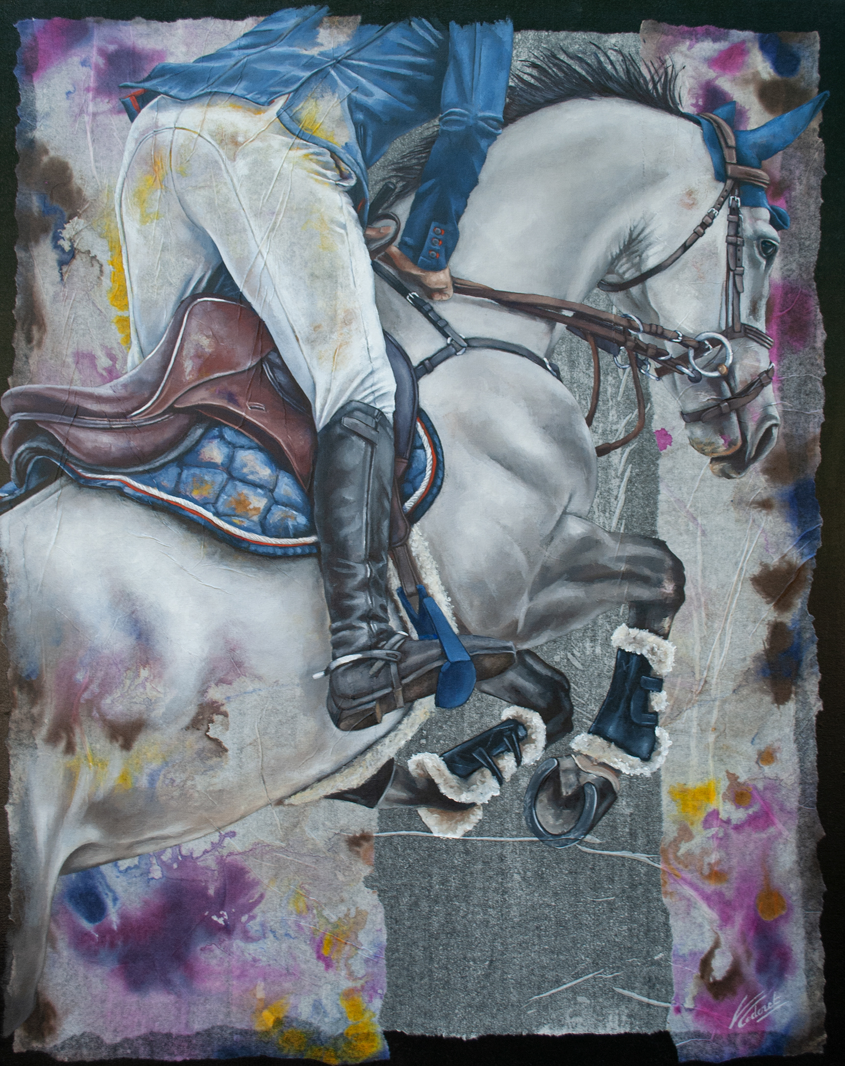 Équidé XII - Format 30F (92x73 cm)