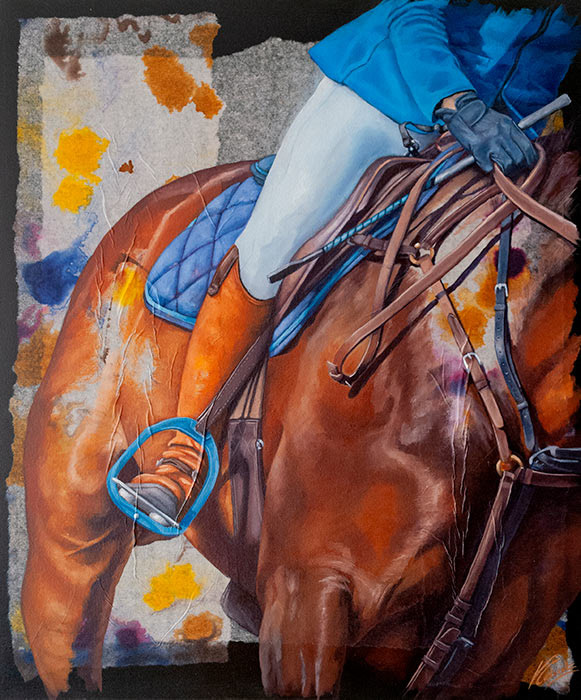 Équidé VI - Format 15F (65x54 cm)