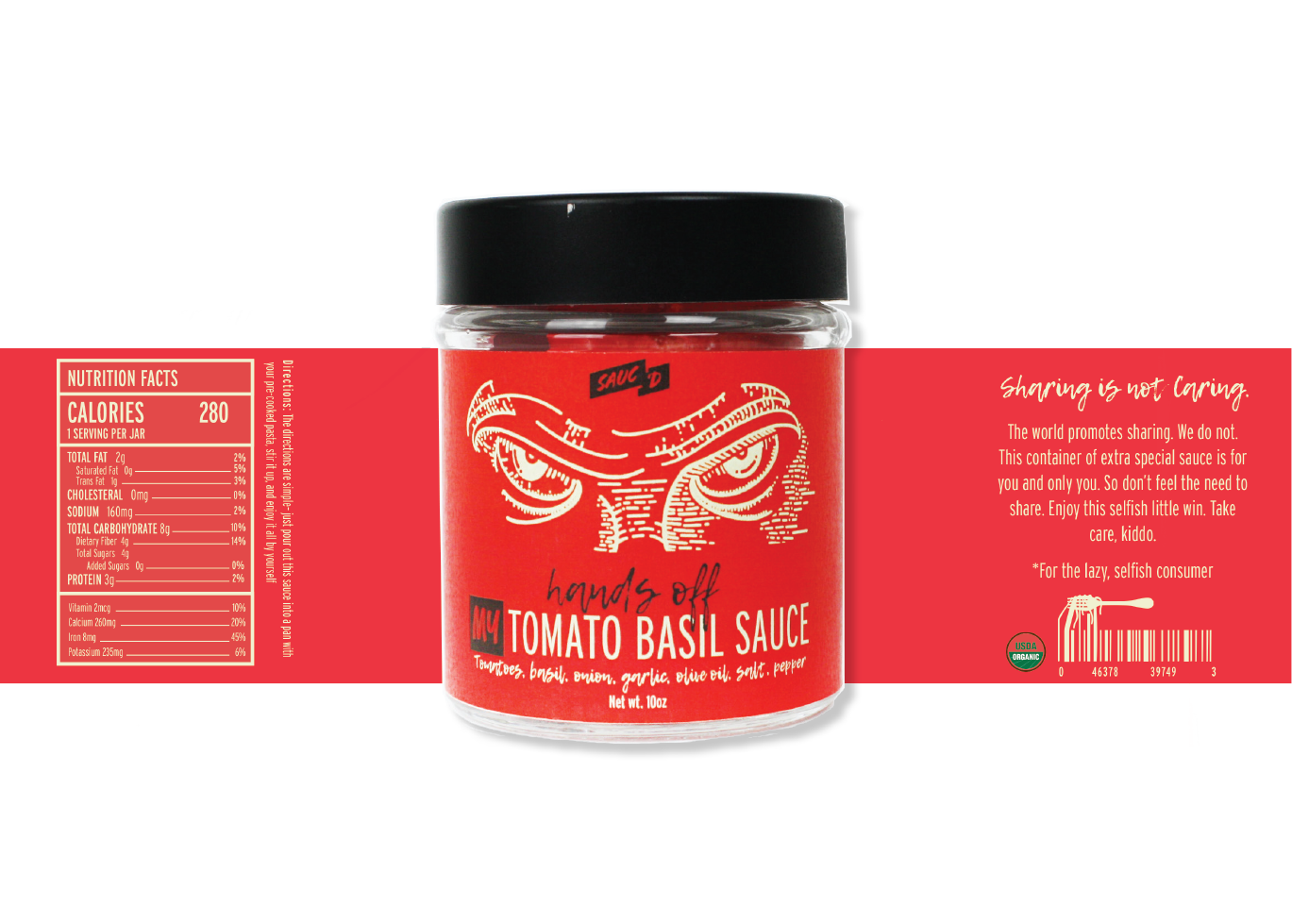 SAUCE 1: TOMATO BASIL