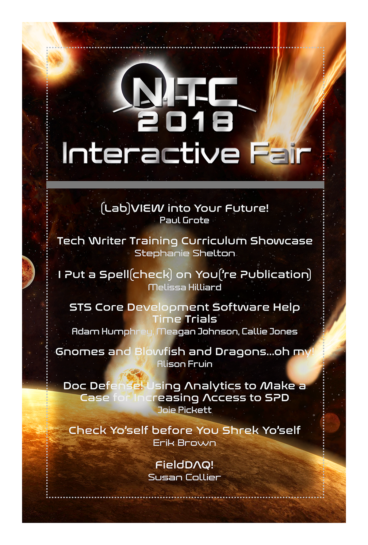 Event poster