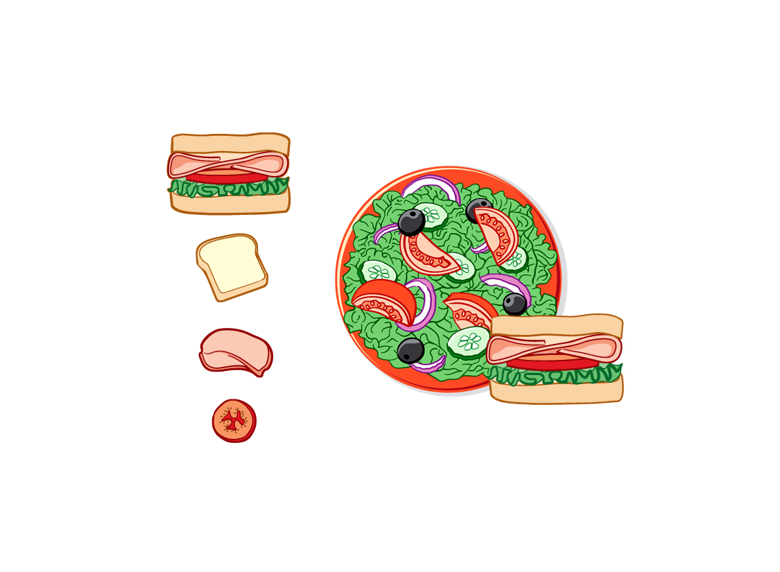 Food as metaphor for composition