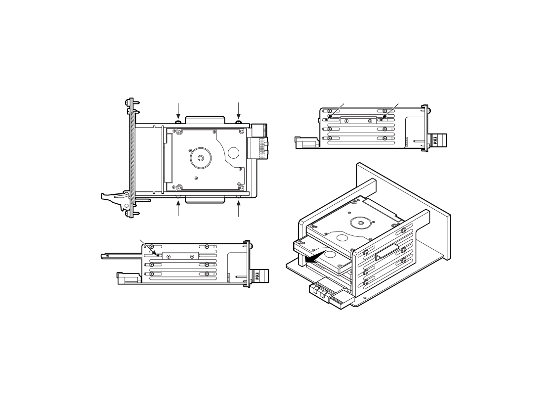 Remove drive from module