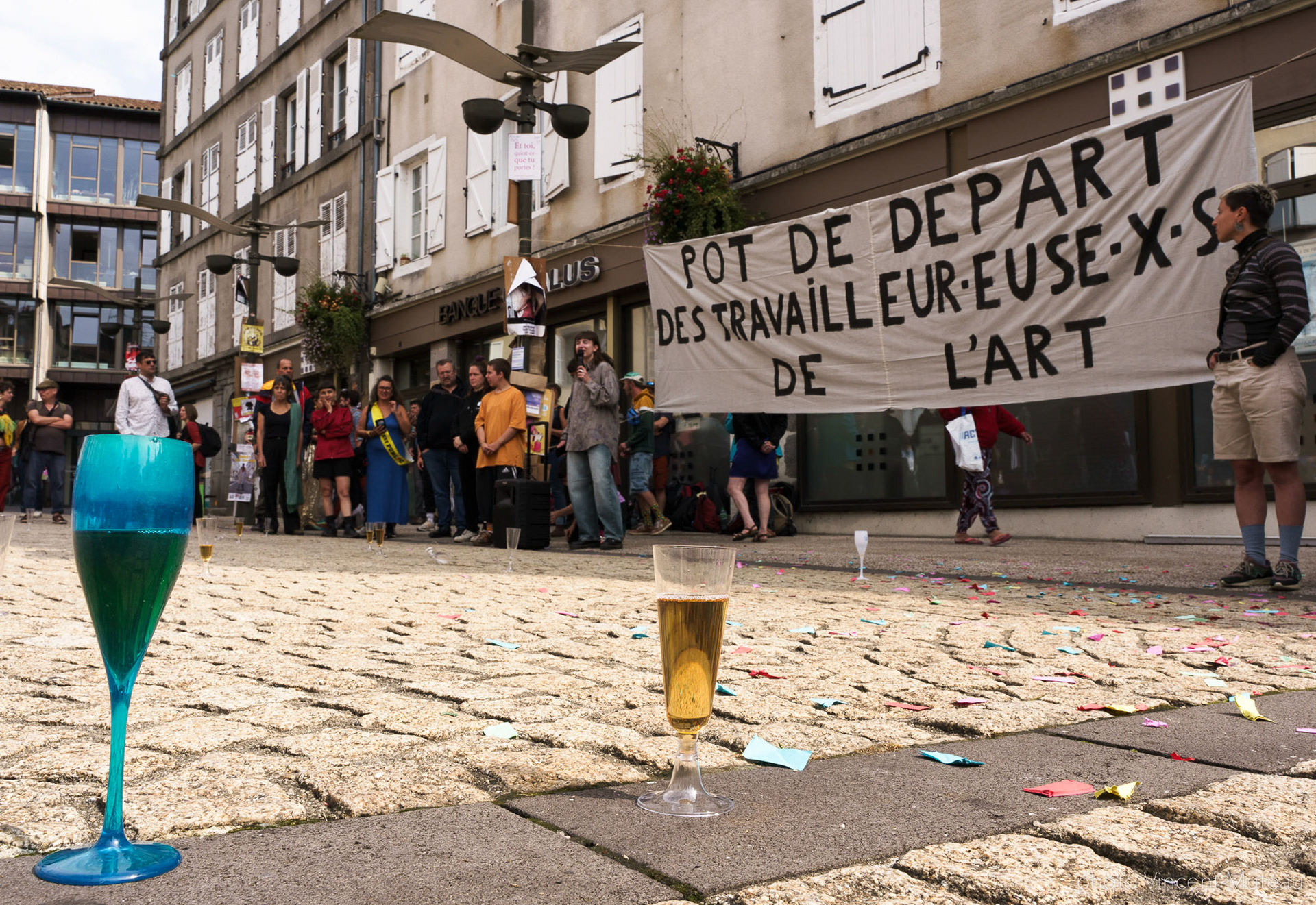 Pot de départ des travaileur.euse.x.s de l'art
