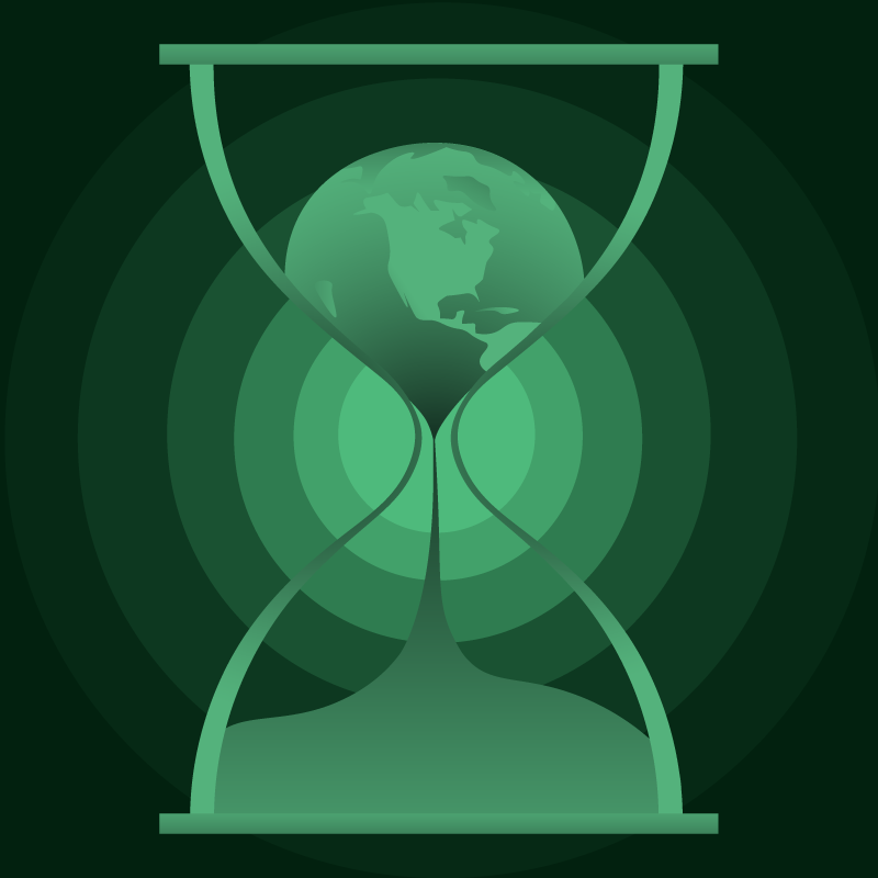 Eco-anxiety illustration