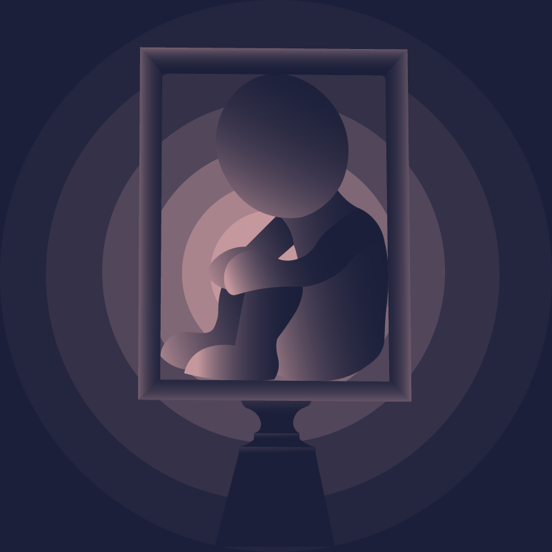 Claustrophobia illustration