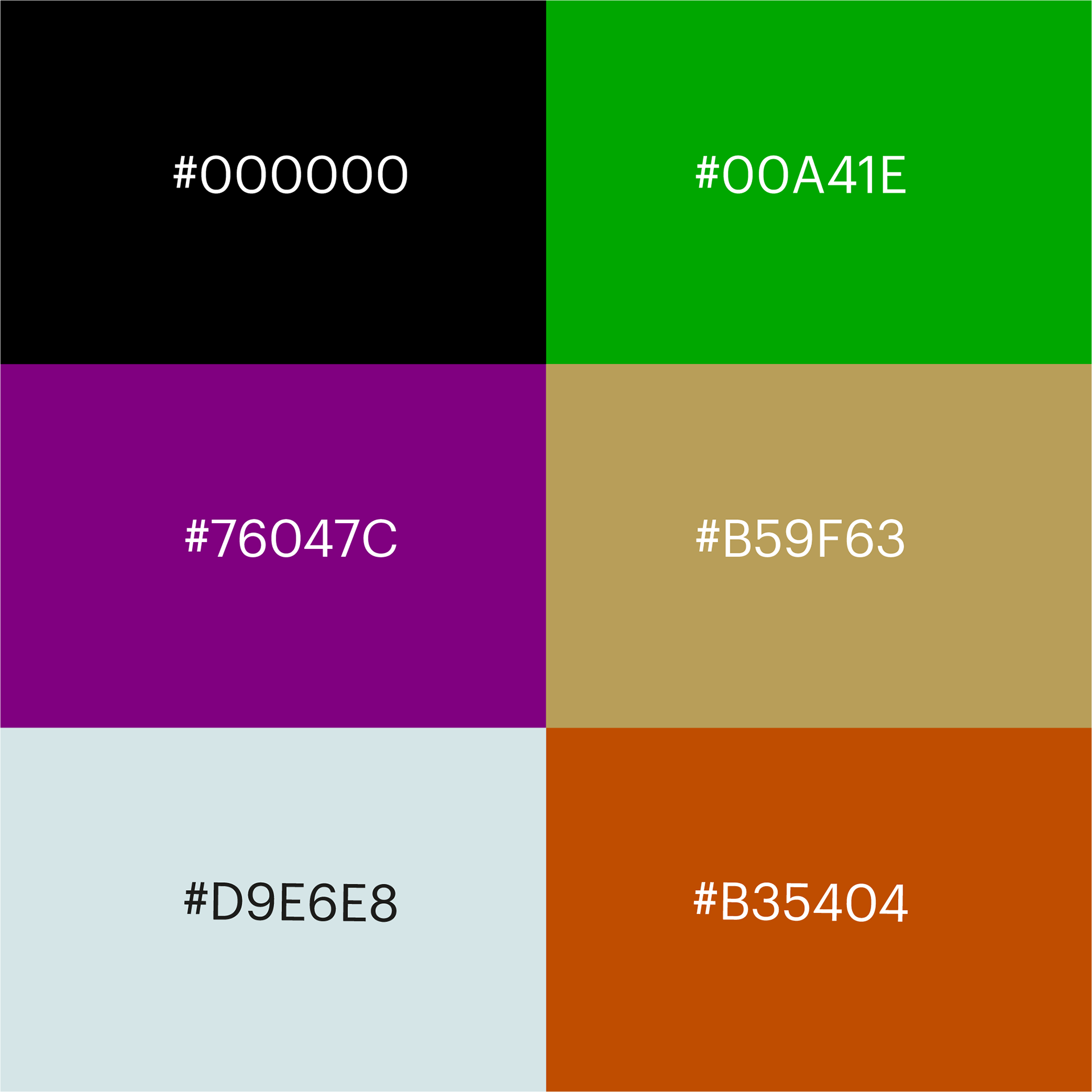 Renewal of Vau's authorities color palette