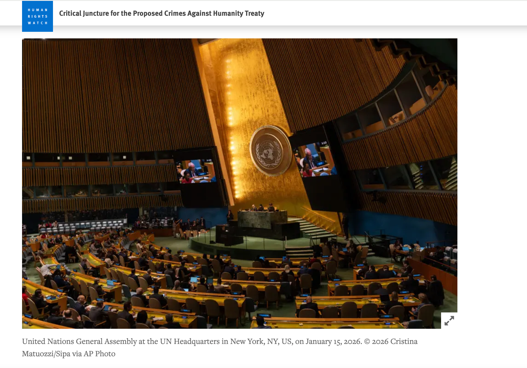 https://www.hrw.org/news/2026/01/16/critical-juncture-for-proposed-crimes-against-humanity-treaty