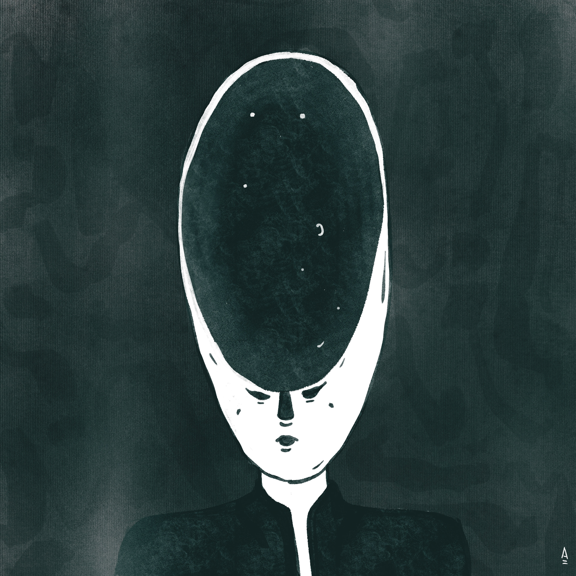 Silence, 2021 – Digitale Illustration