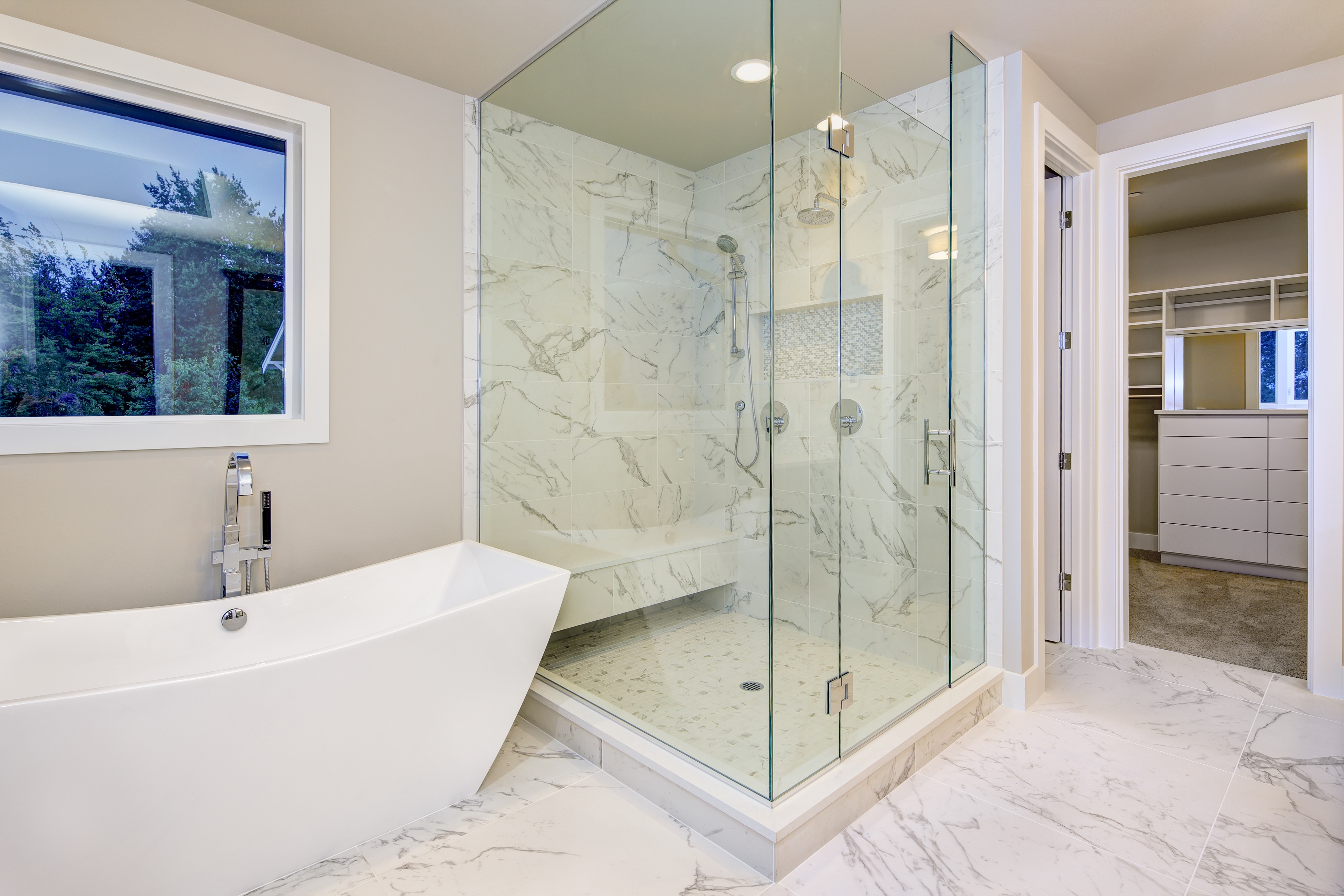 Frameless Shower Door Enclosure