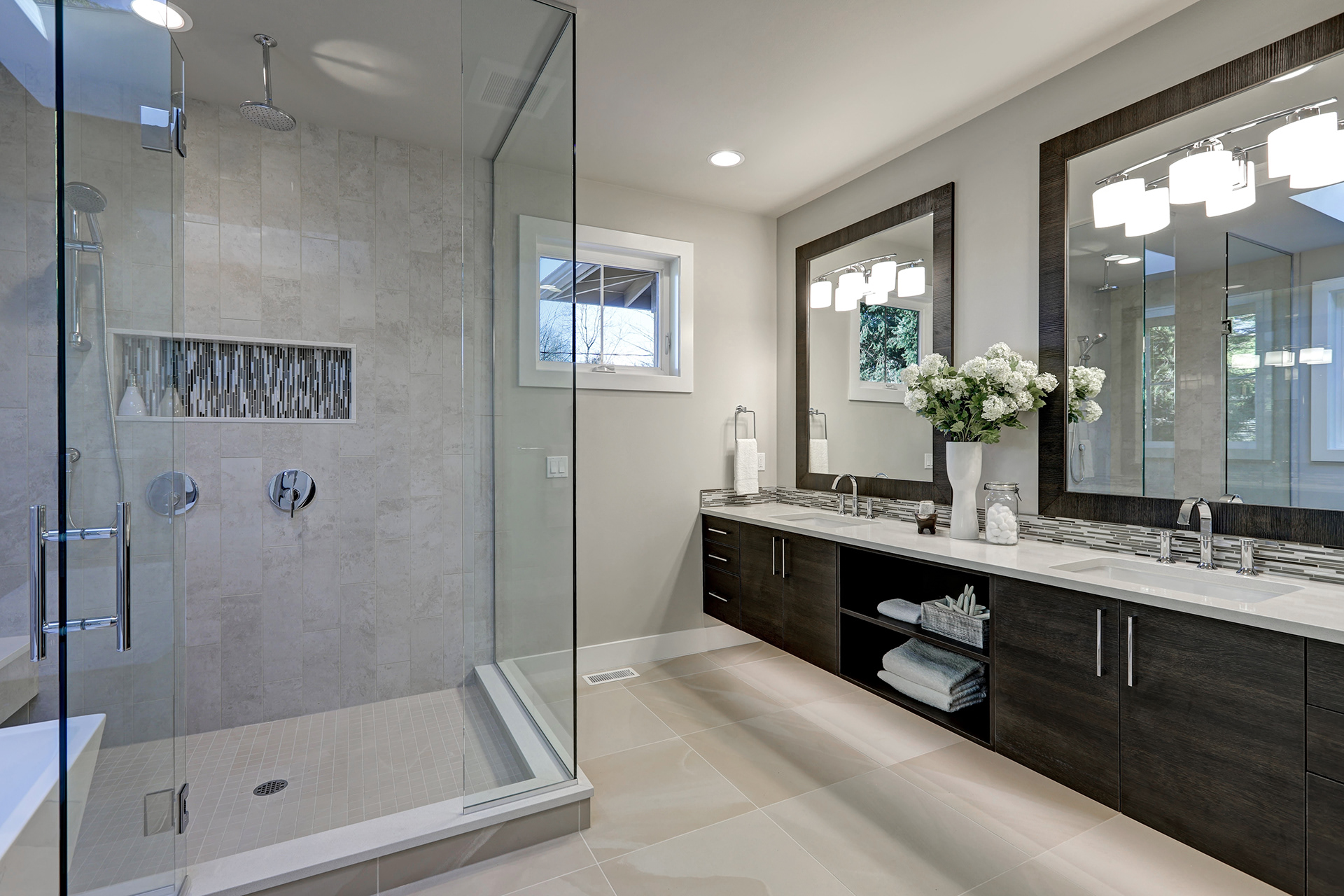 Same Day Frameless Shower Doors & Mirrors Elevating Spaces with Glass