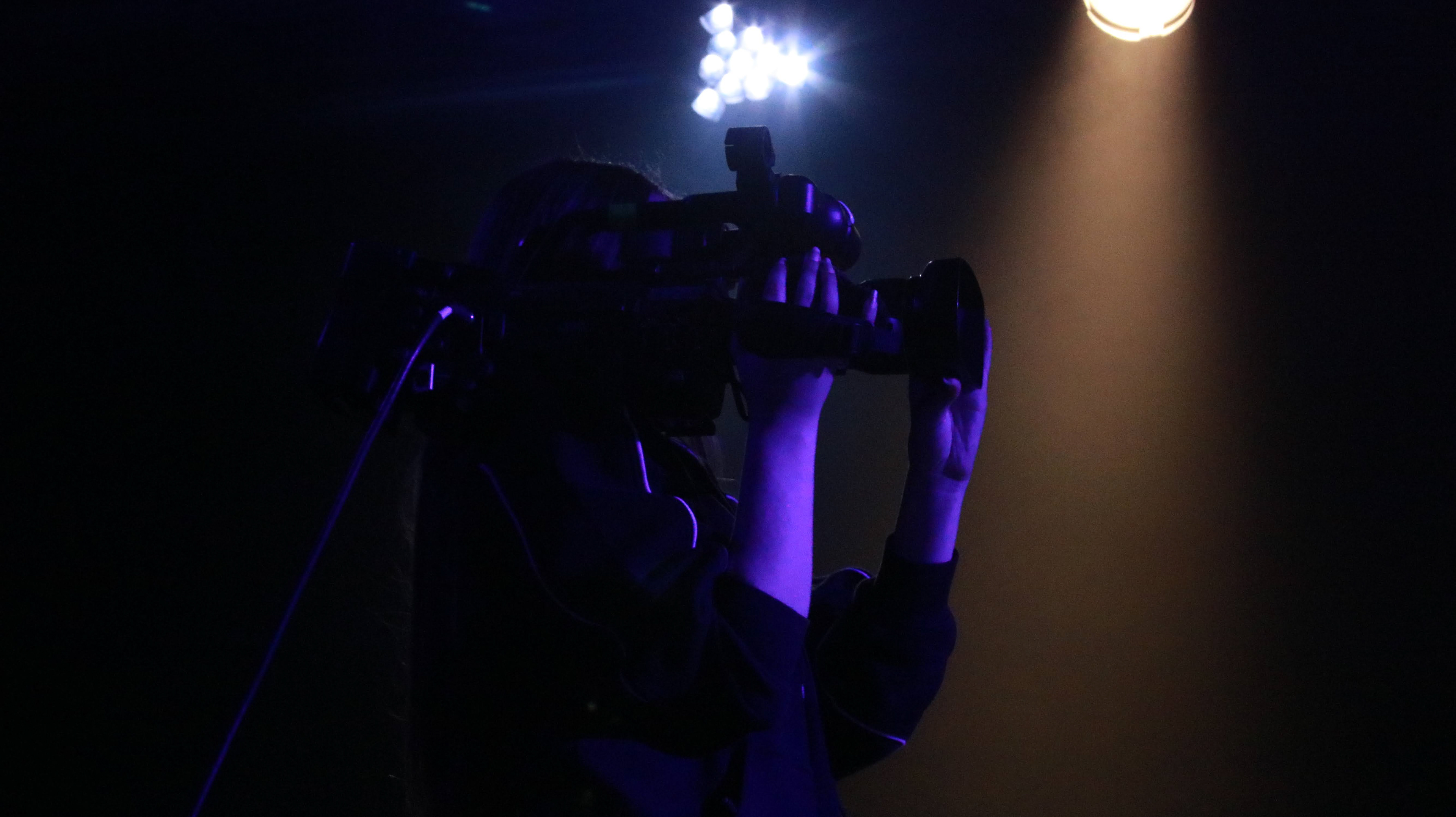 Camera Operating a Birmingham Orminston Academy Music Show, 2021