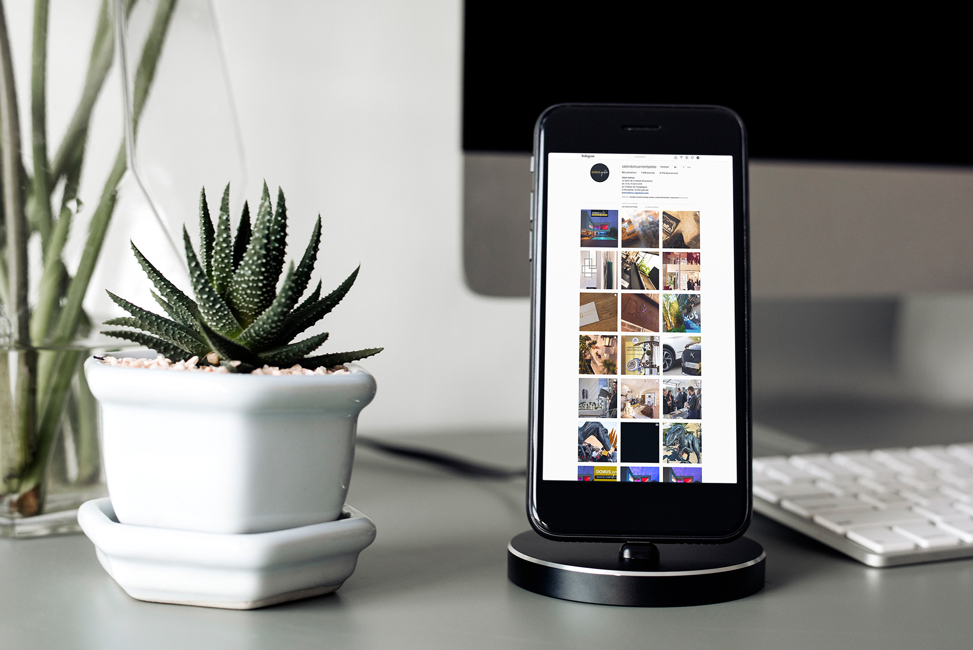 Domus Signature, réseaux sociaux, salon de l'Habitat d'Exception 