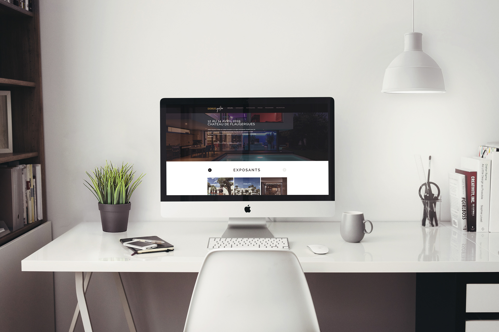 Domus Signature, visuels site, salon de l'Habitat d'Exception 