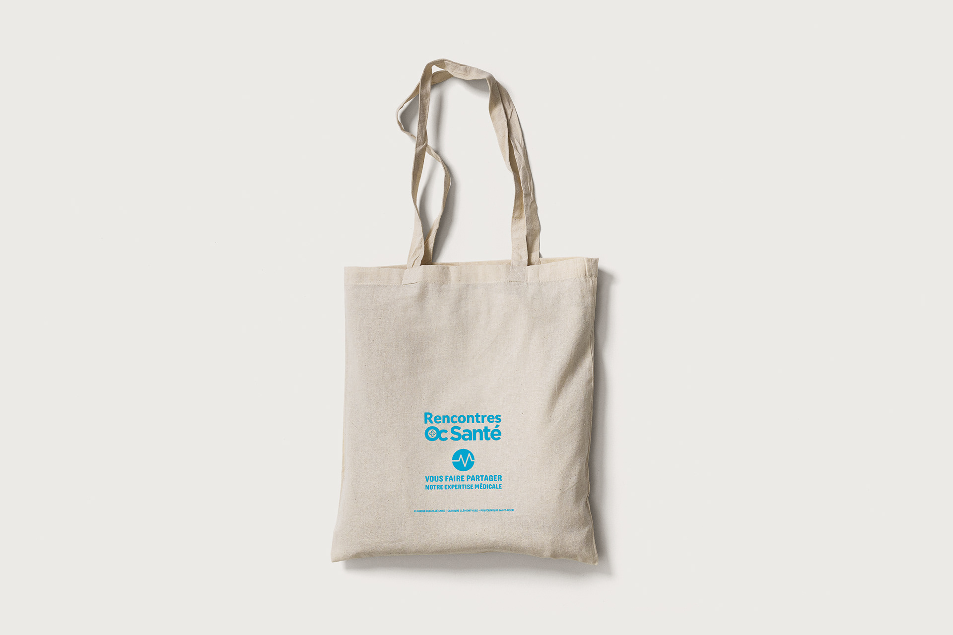 Rencontres Oc Santé, totebag, symposium