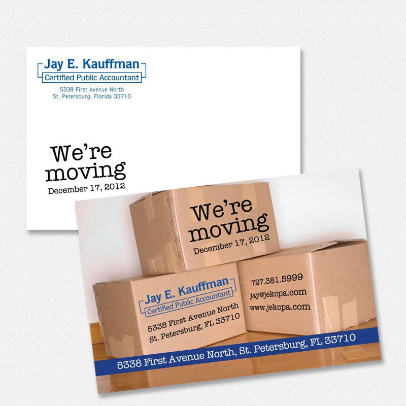 Postcard Mailer | J. Kauffman C.P.A.