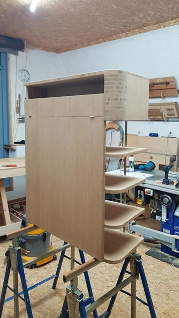 In de workshop