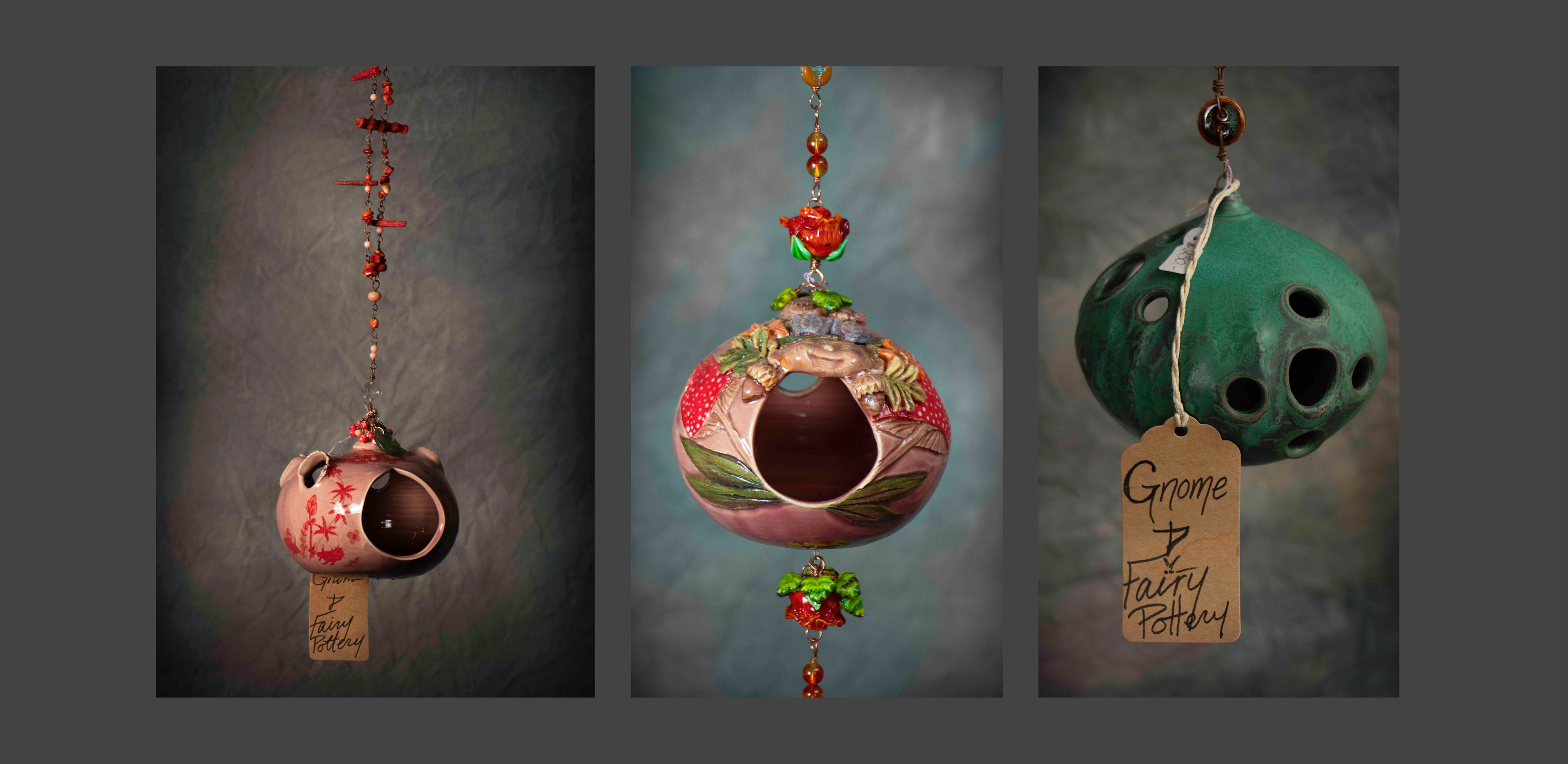 gnomeandfairy ceramic pottery artist kitchen decor