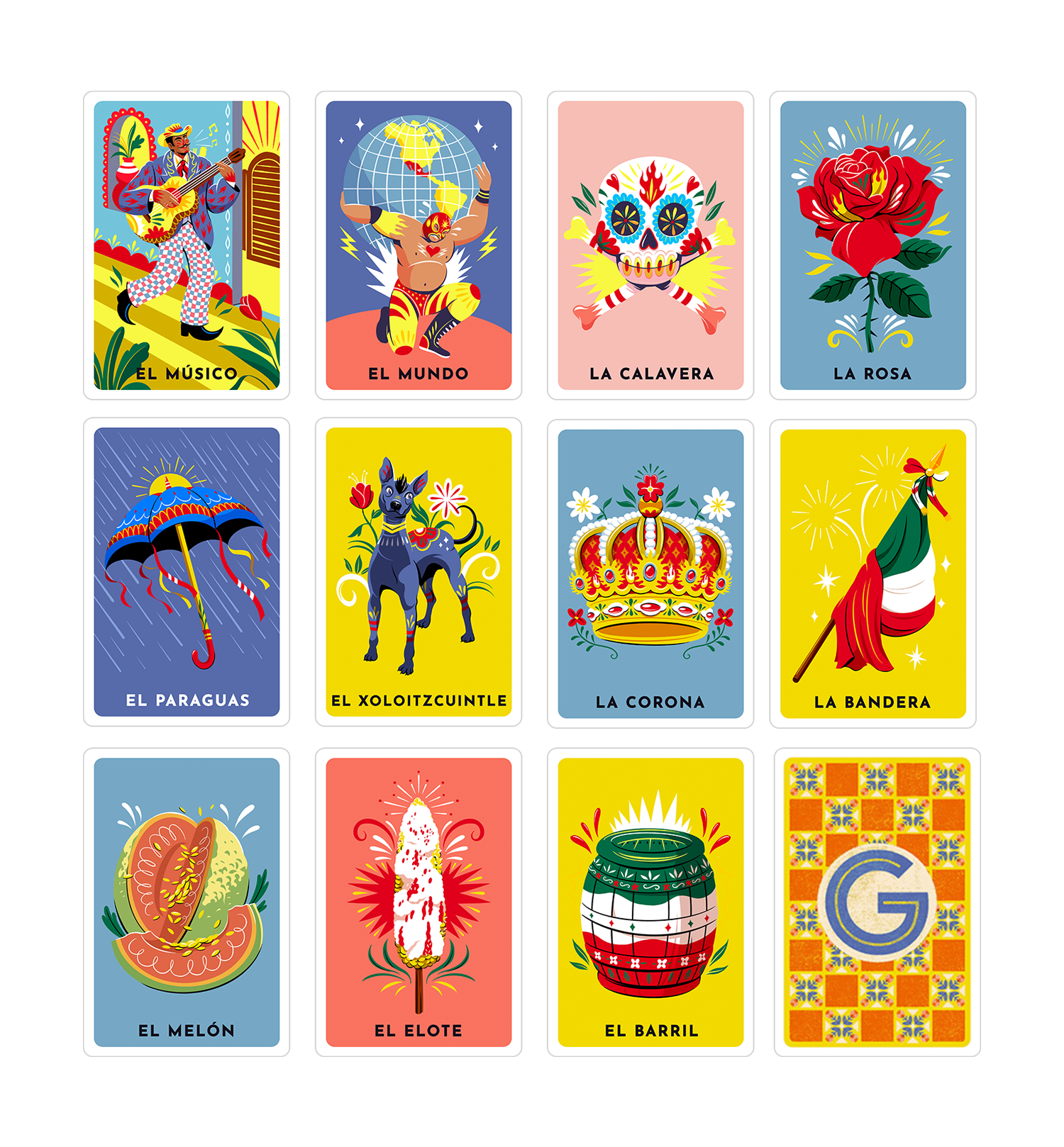 Lotería: Monday's Google Doodle