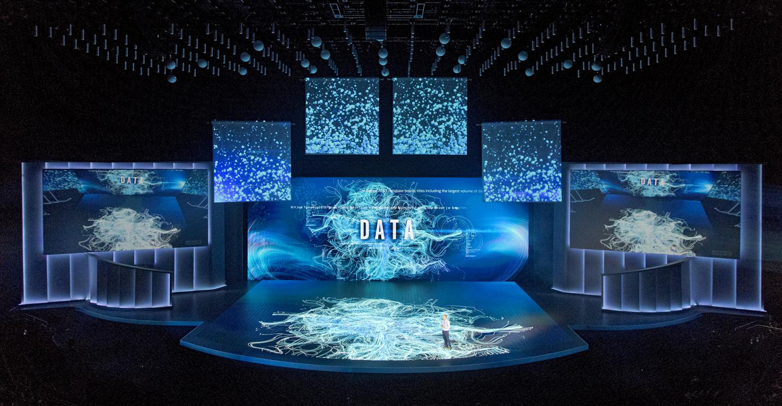 Visual Design, Typography & Animation from the Intel CES show