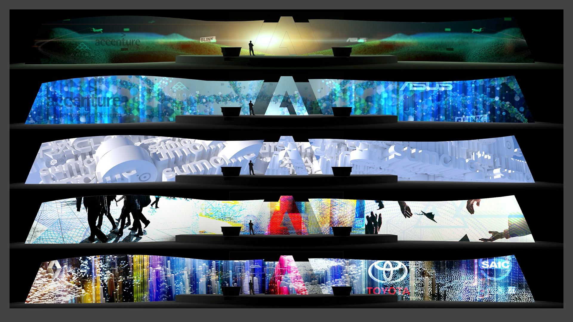Storyboards for Adobe MAX WWSC