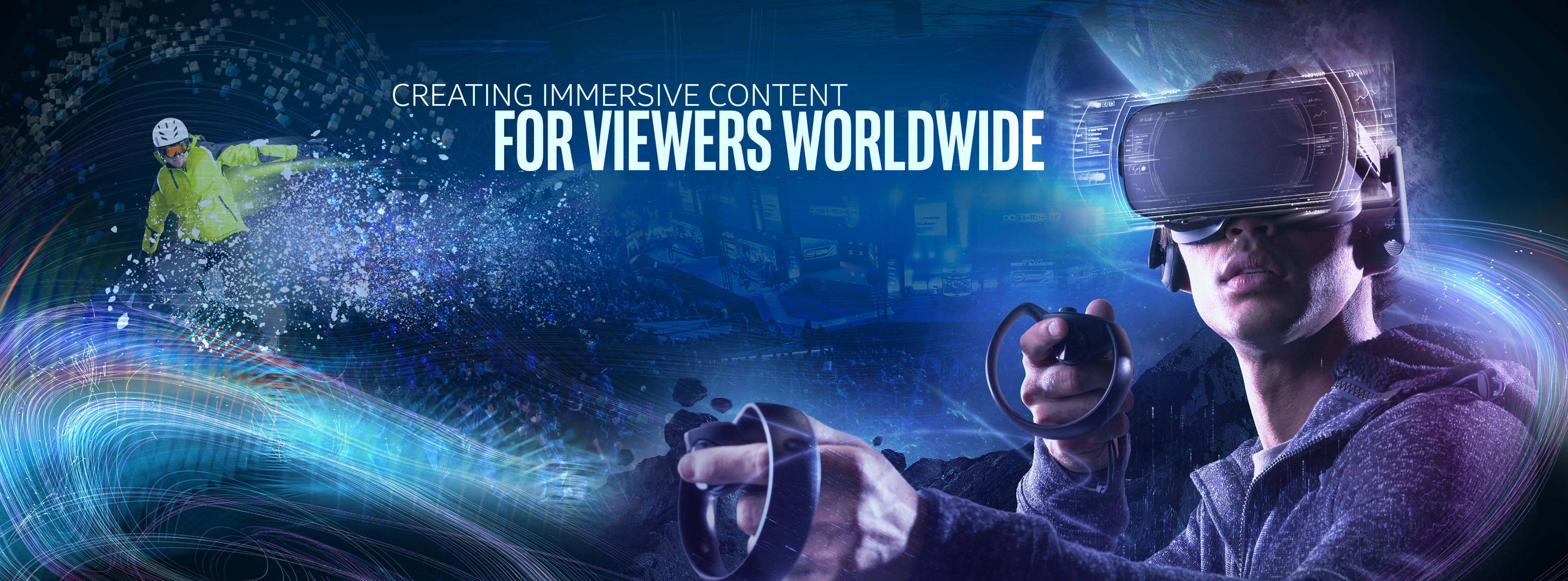 Visual Design, Typography & Animation from the Intel CES show