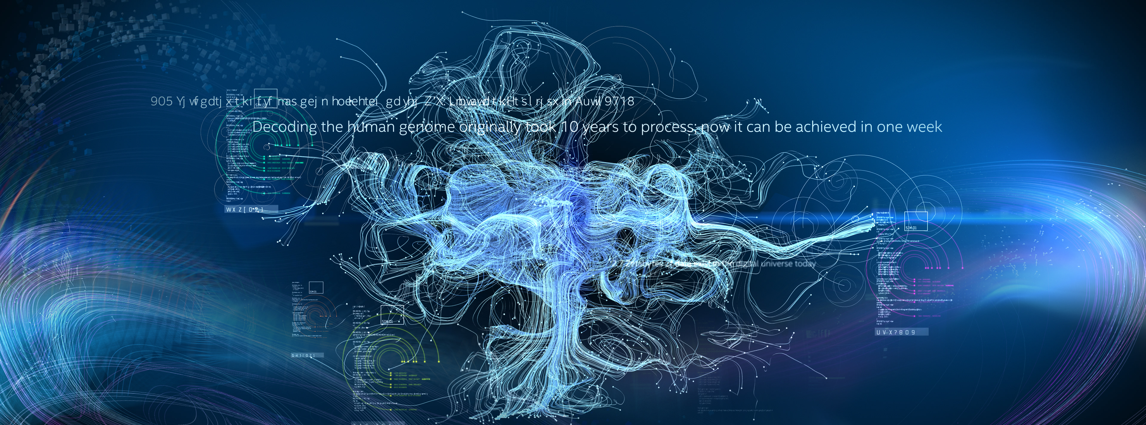 Visual Design, Typography & Animation from the Intel CES show