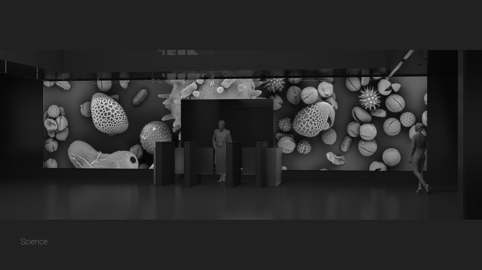 Previsualization and content development for LED video wall