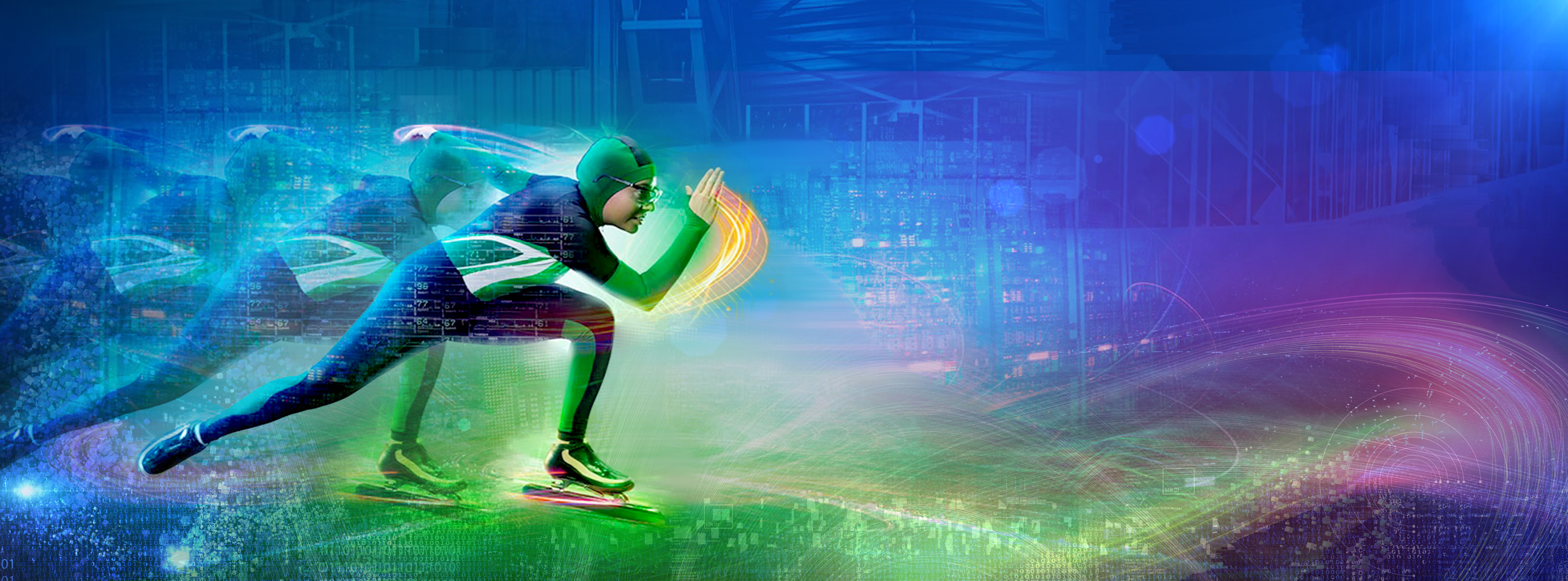 Visual Design, Typography & Animation from the Intel CES show